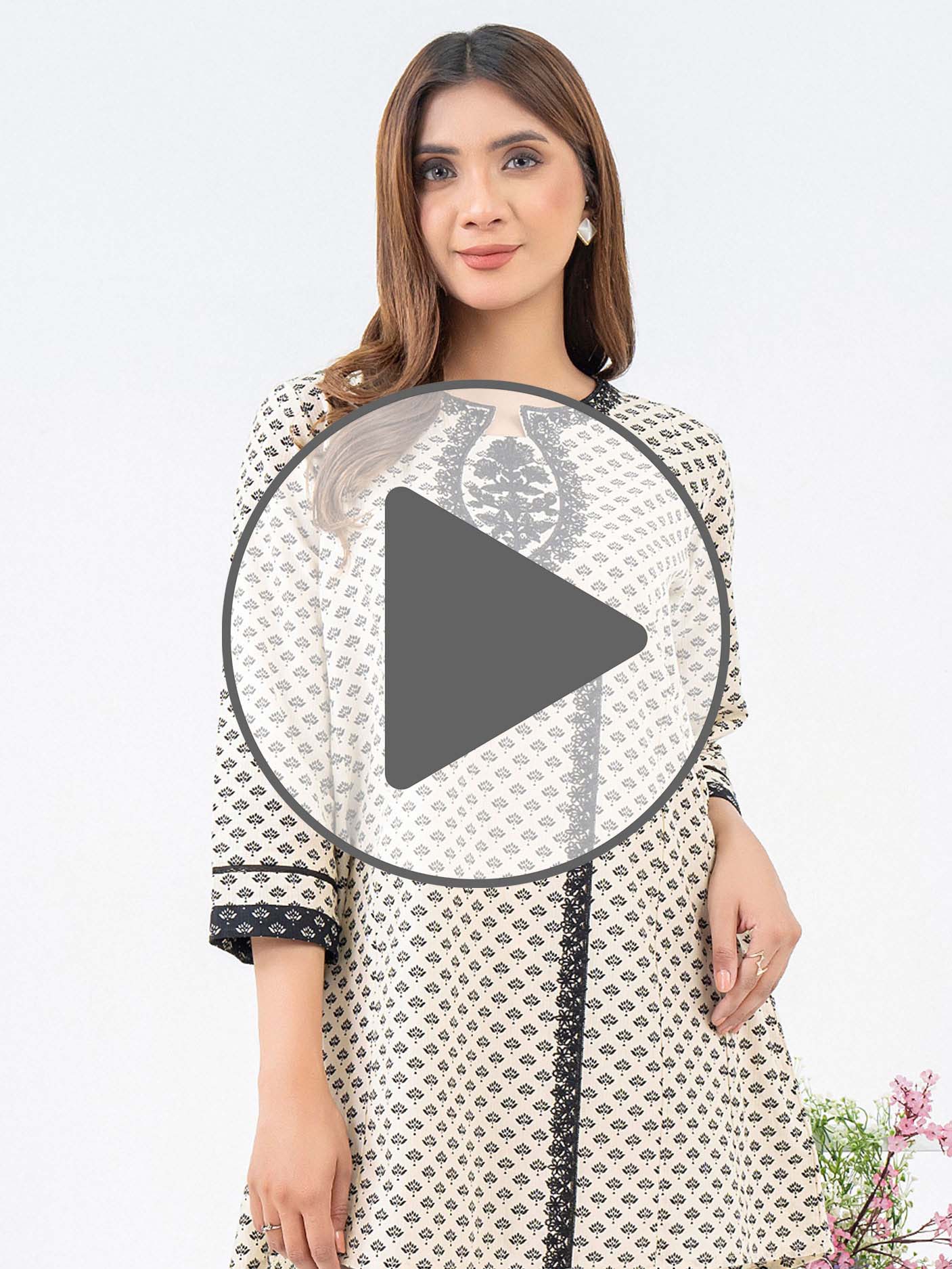 Lawn Kurti-Embroidered (Pret) - Image 8