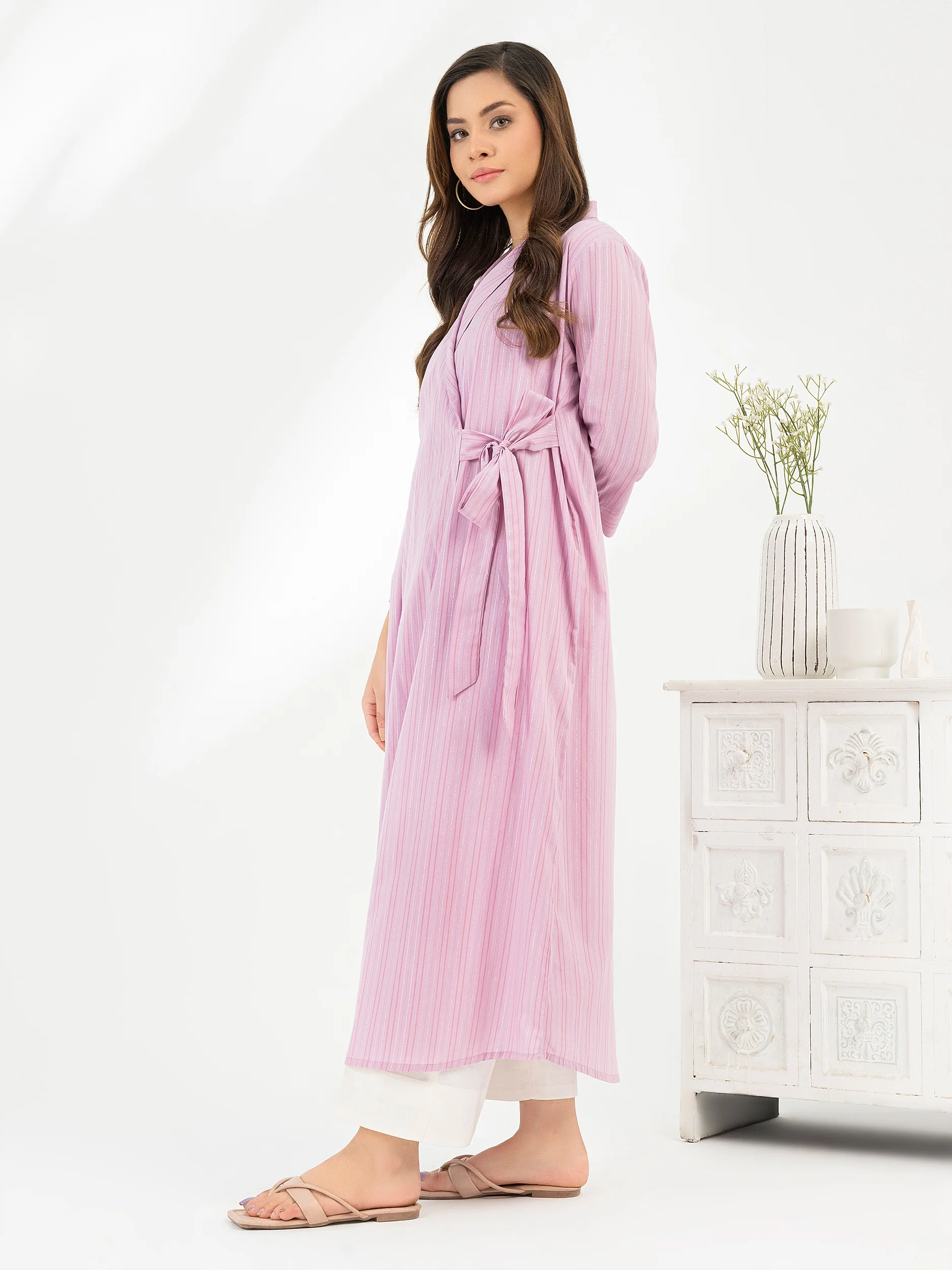 Yarn Dyed Dress - Image 4
