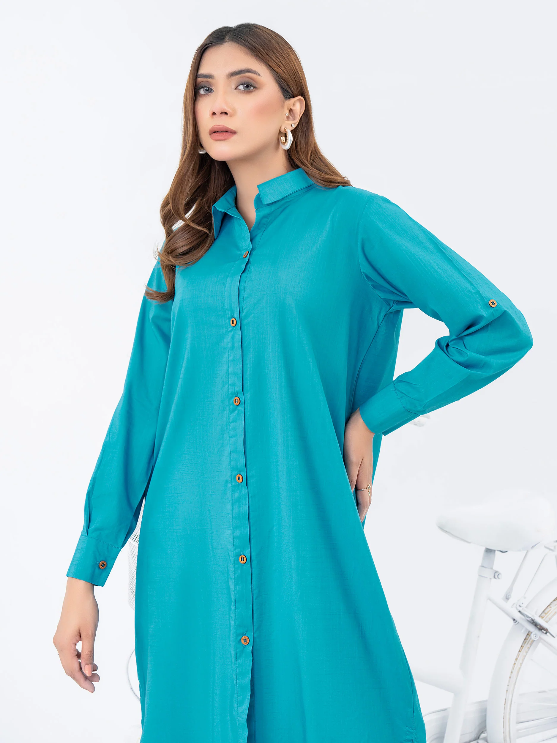 Lawn Shirt-Dyed (Pret) - Image 2