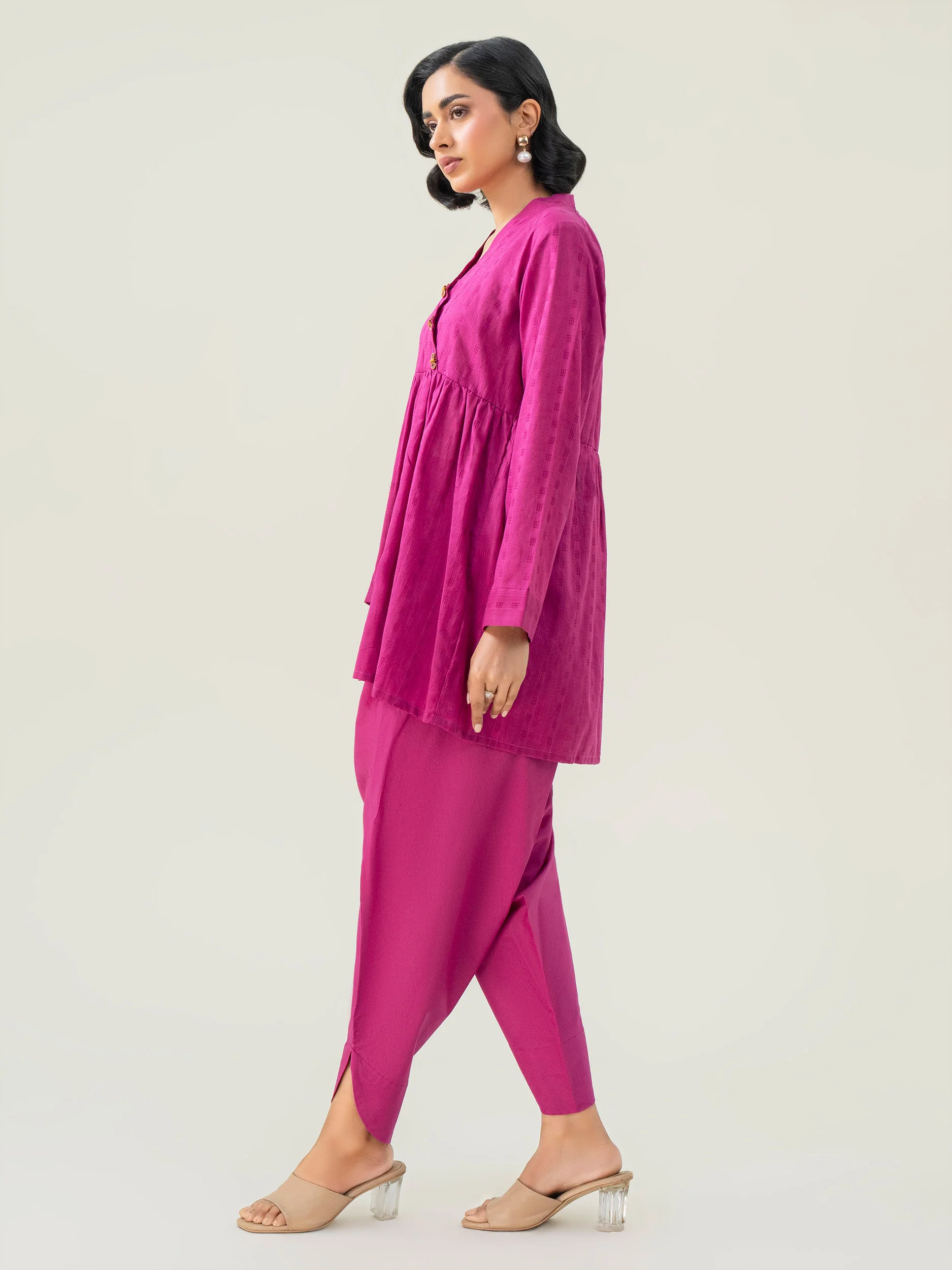 2 Piece Lawn Suit-Dyed (Pret) - Image 3