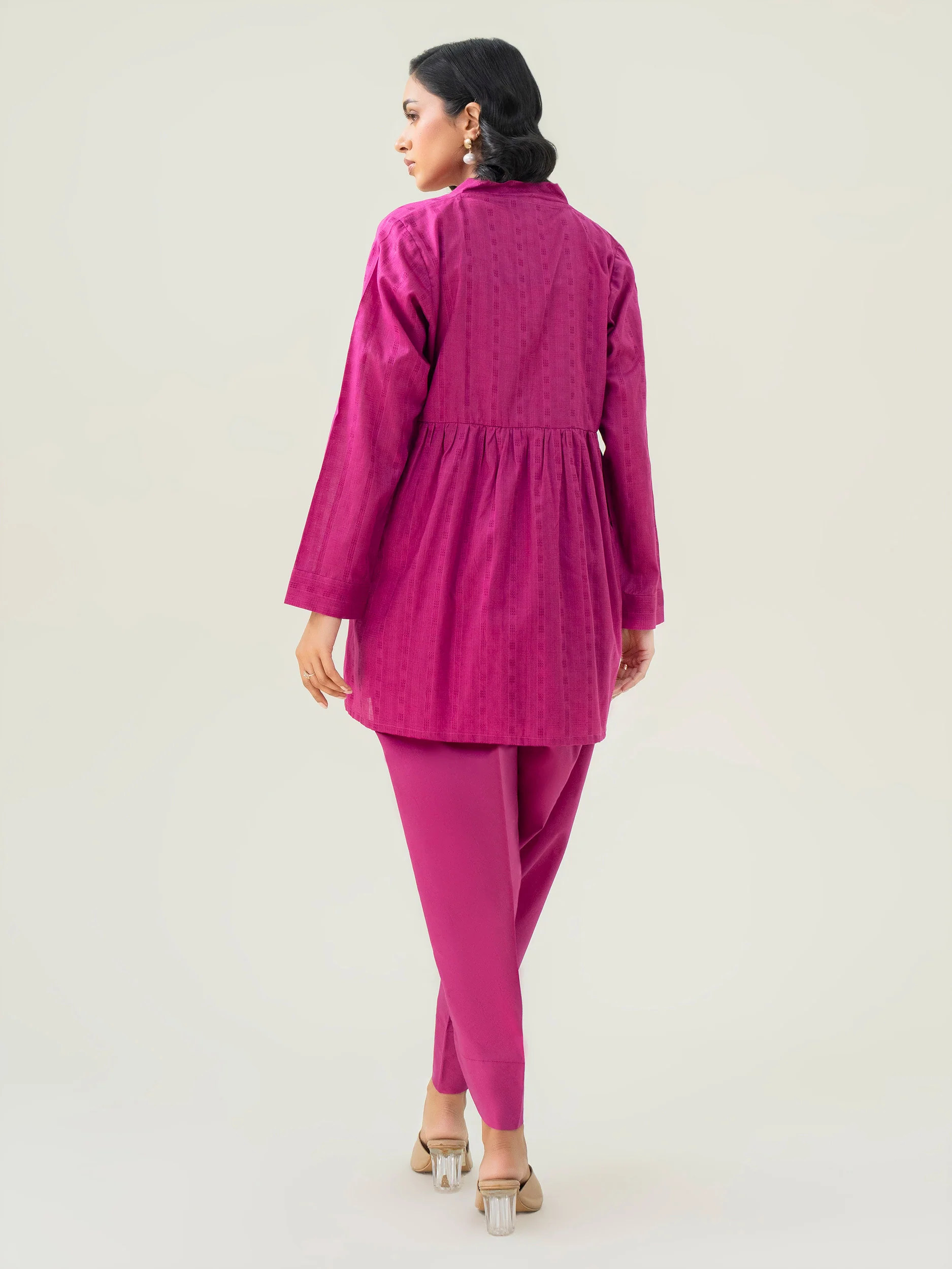 2 Piece Lawn Suit-Dyed (Pret) - Image 4