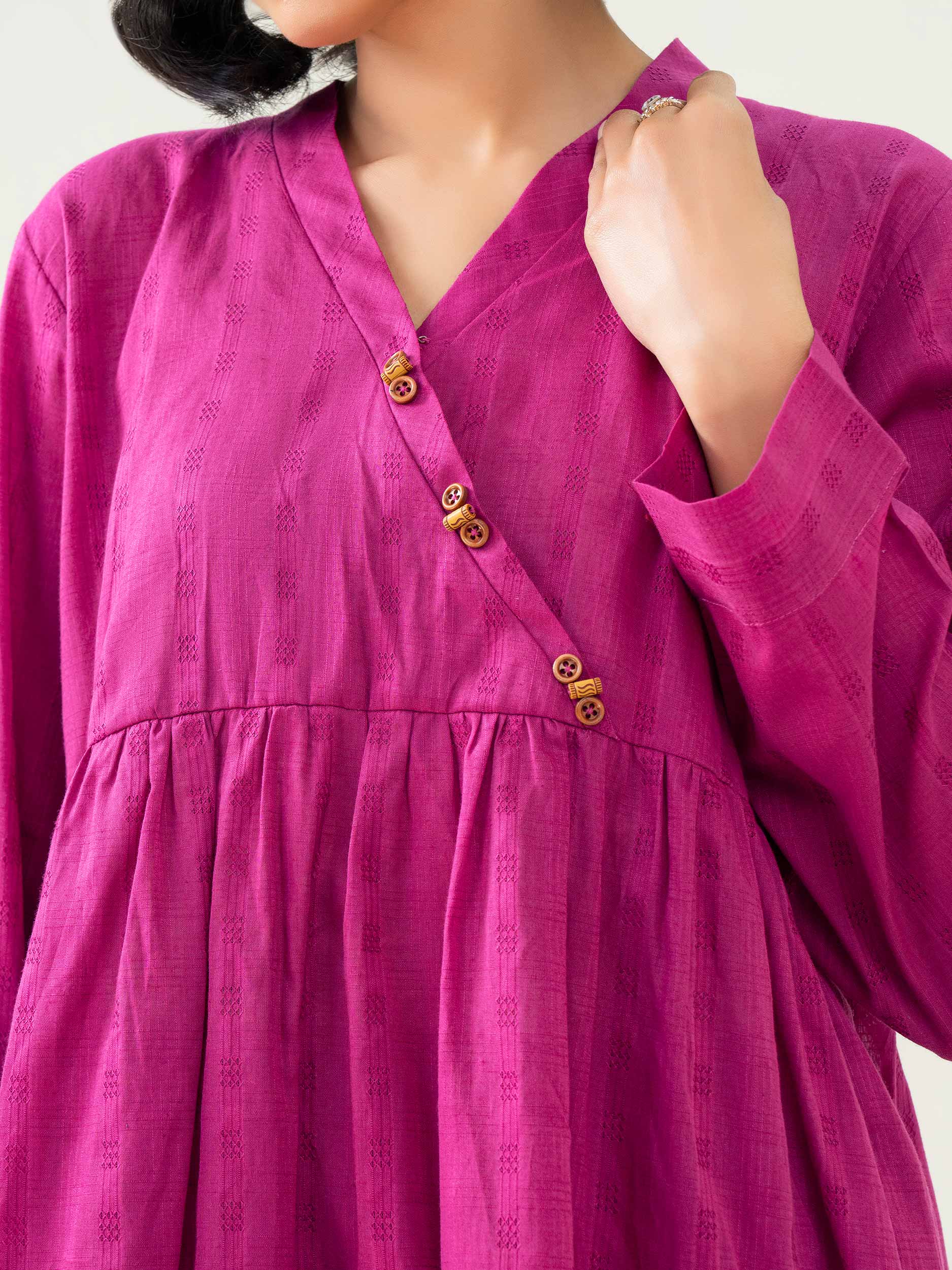 2 Piece Lawn Suit-Dyed (Pret) - Image 6