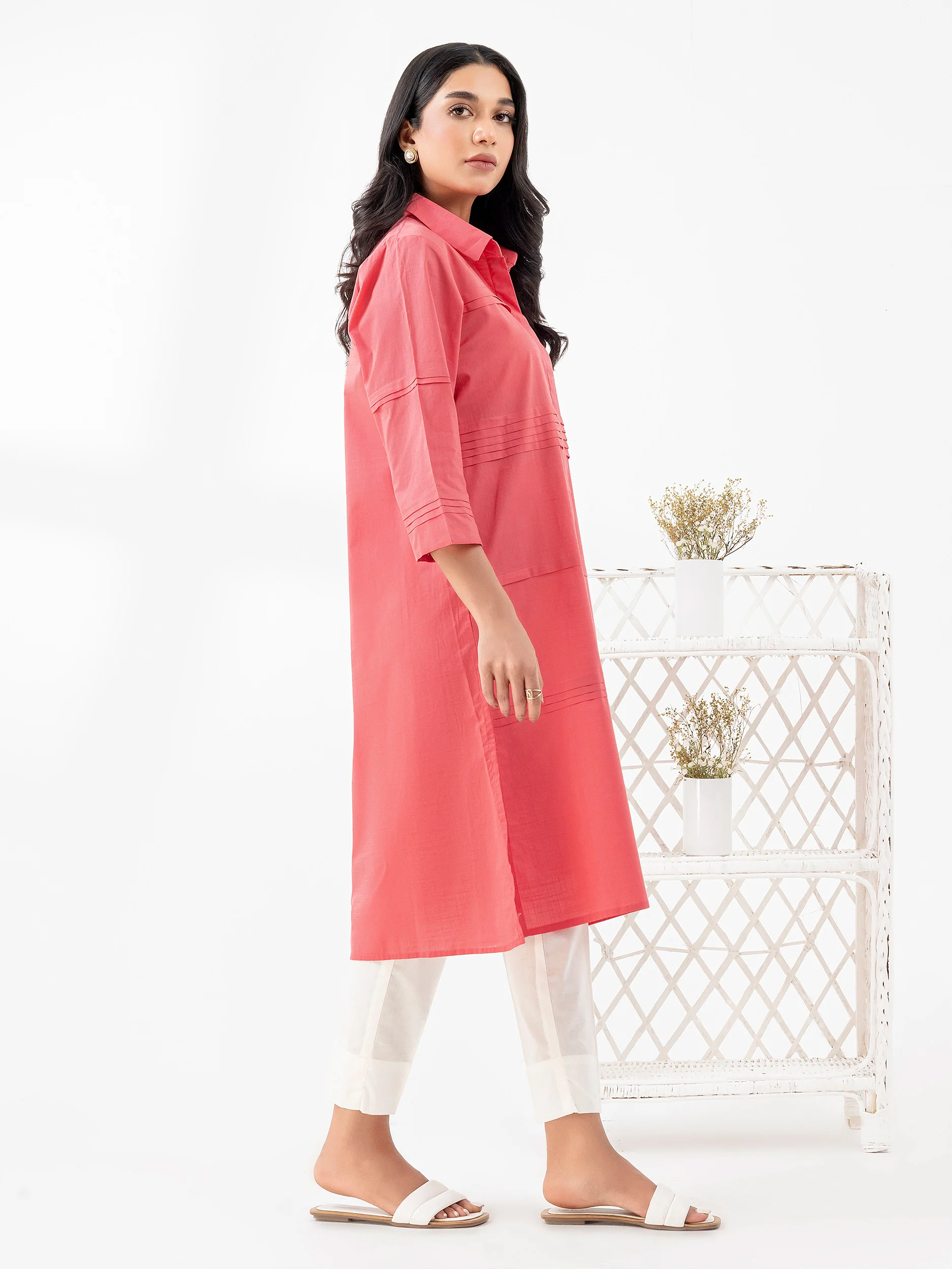 Lawn Shirt-Dyed (Pret) - Image 4