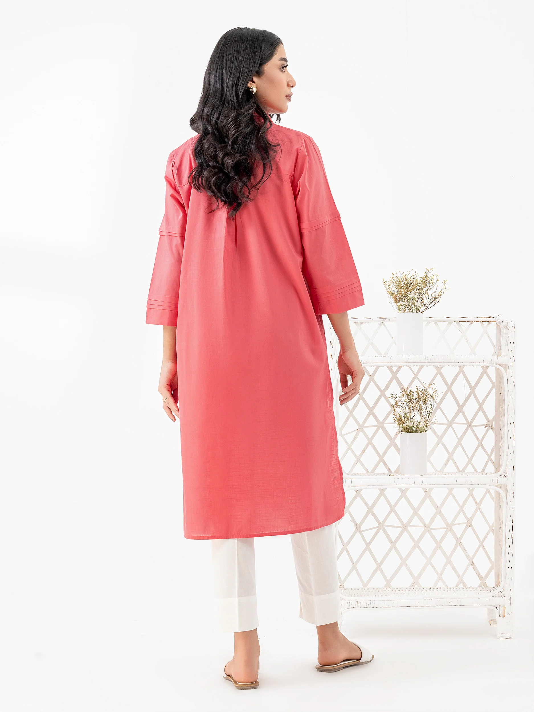 Lawn Shirt-Dyed (Pret) - Image 5