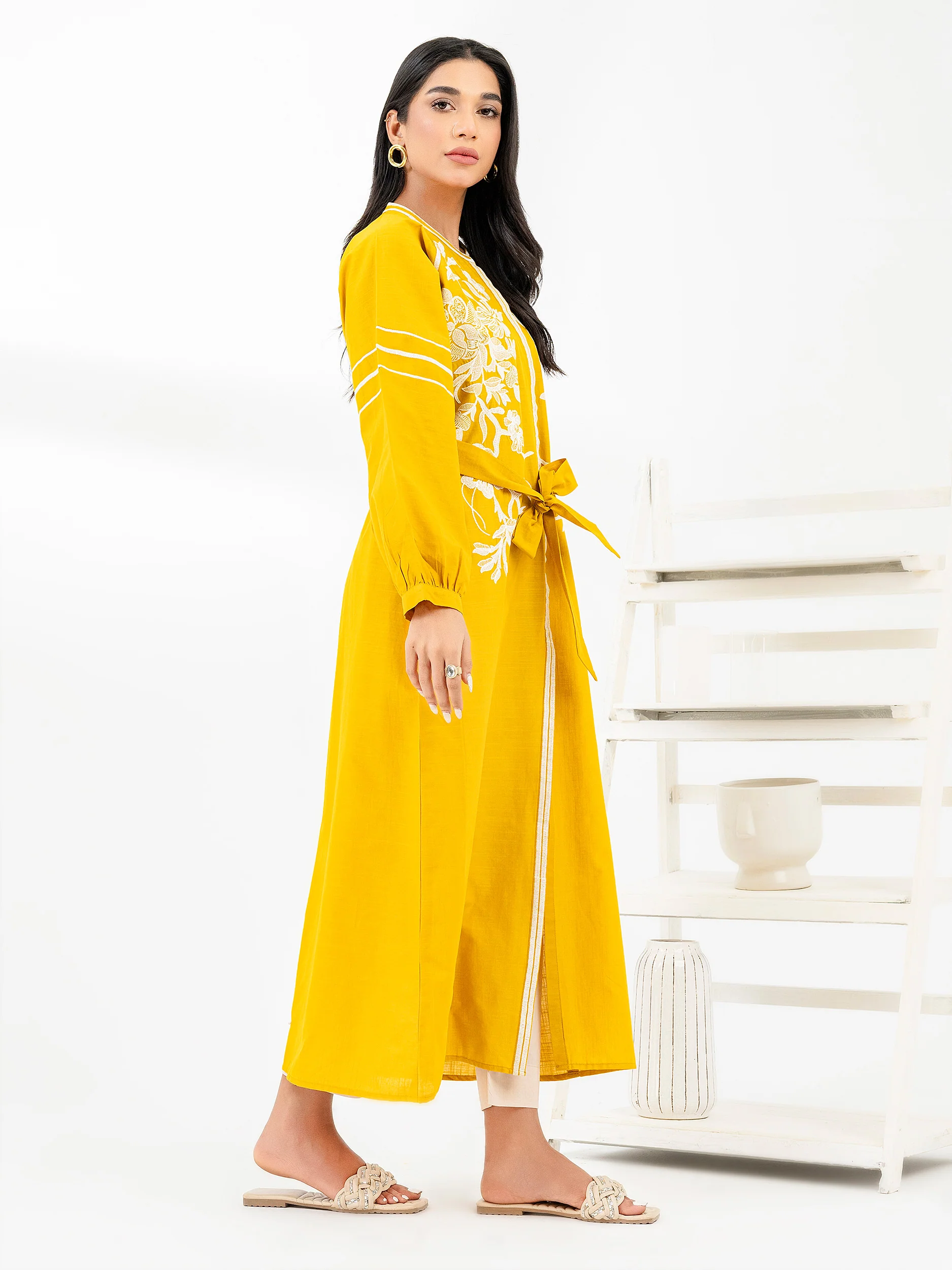 Lawn Dress-Embroidered (Pret) - Image 3