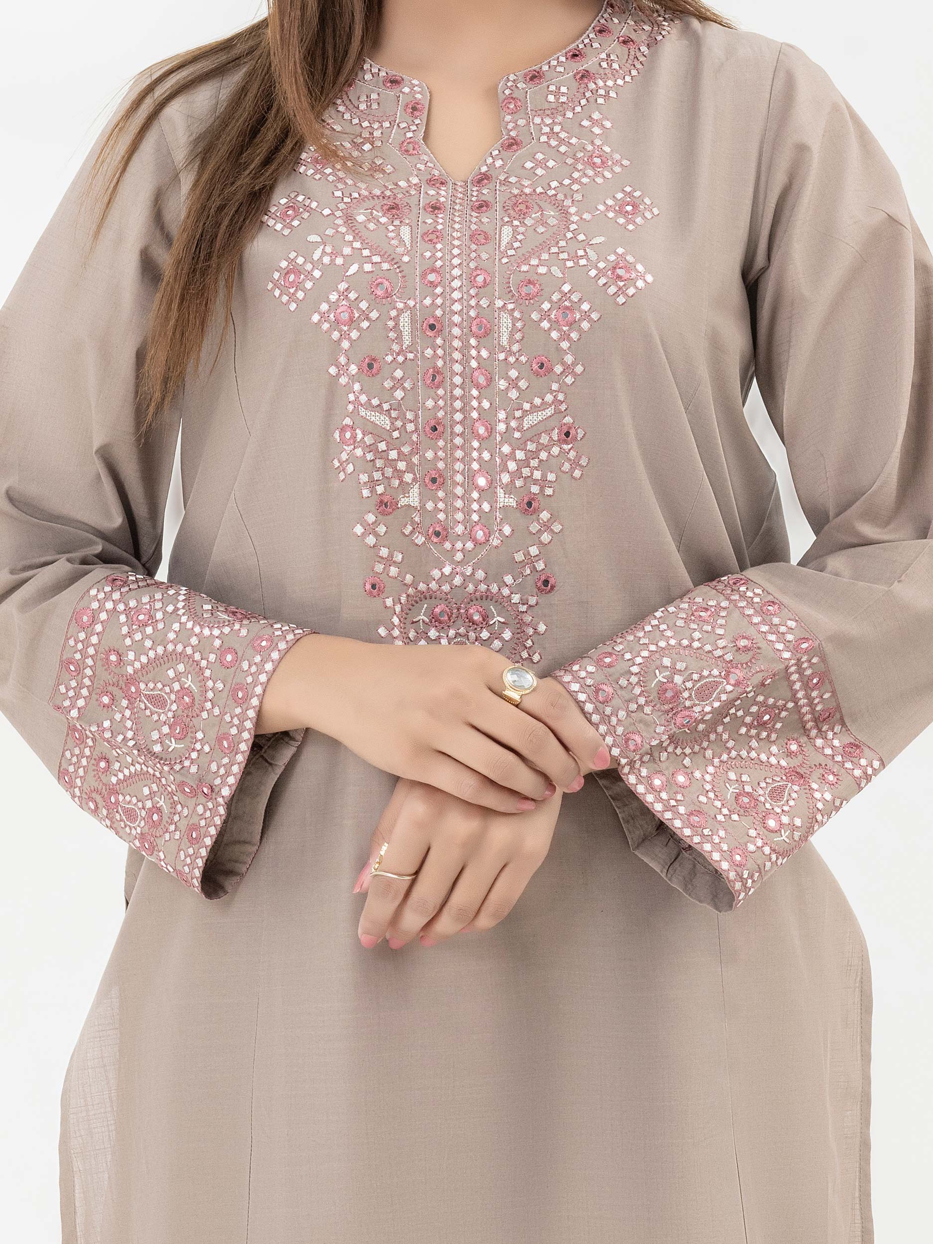 Lawn Shirt-Embroidered (Pret) - Image 6