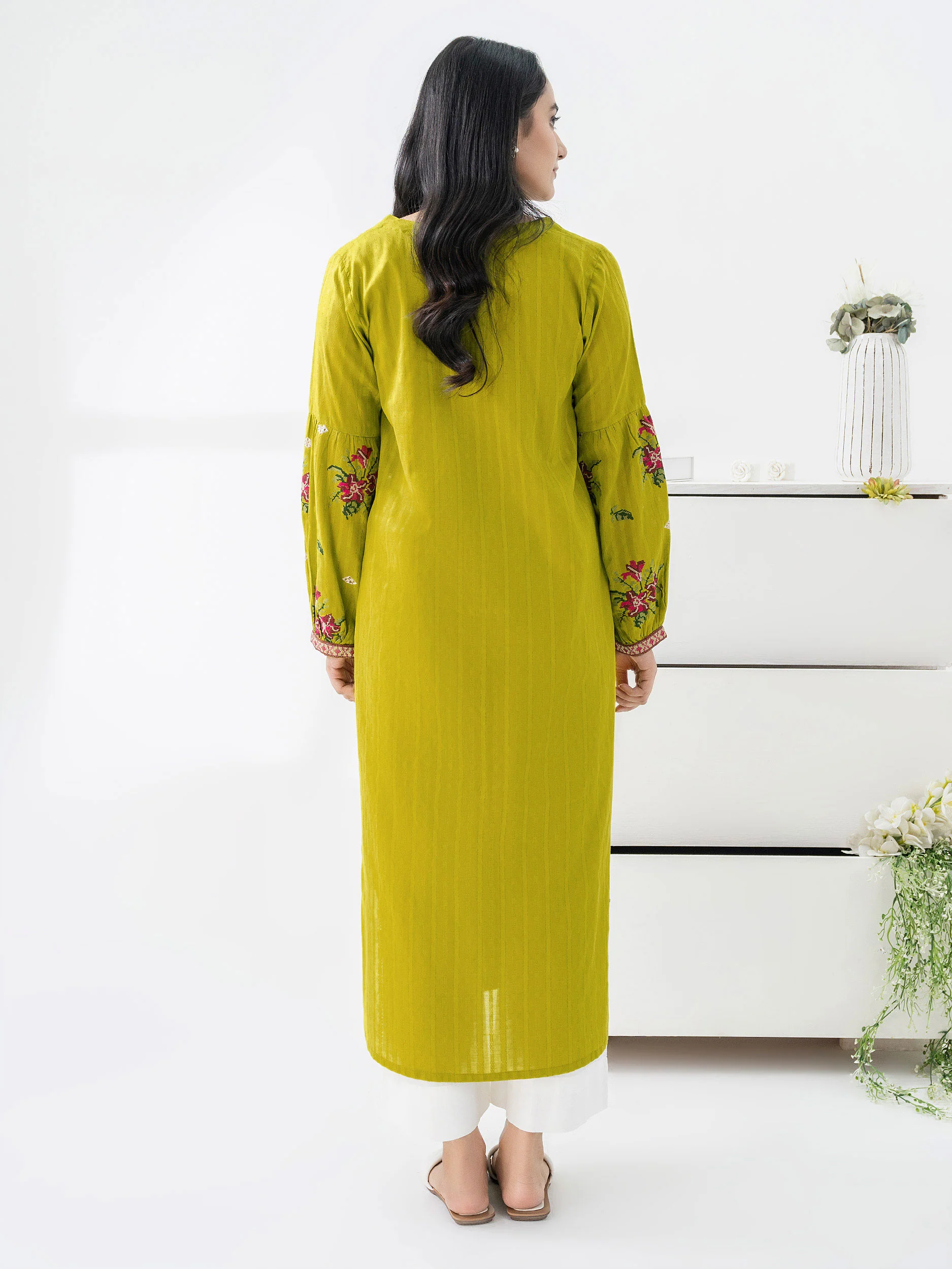 Lawn Shirt-Embroidered (Pret) - Image 5