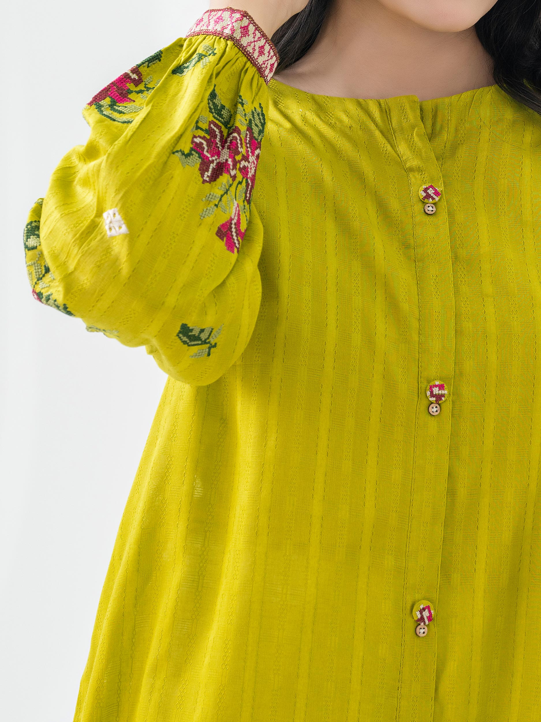 Lawn Shirt-Embroidered (Pret) - Image 6