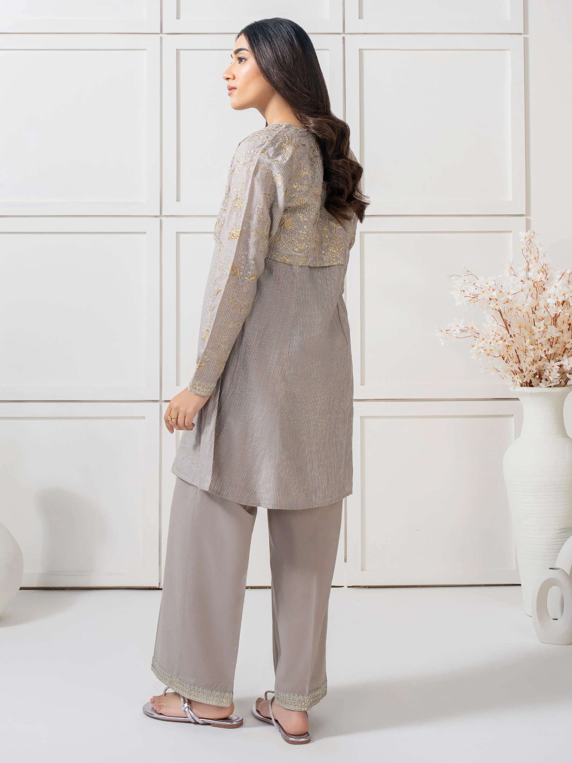 2 Piece Missouri Suit-Embroidered (Pret) - Image 5