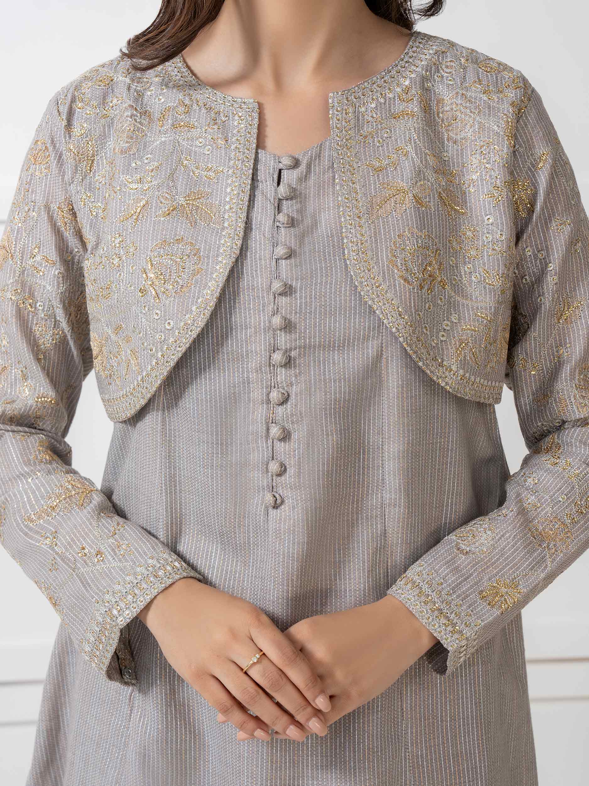 2 Piece Missouri Suit-Embroidered (Pret) - Image 6