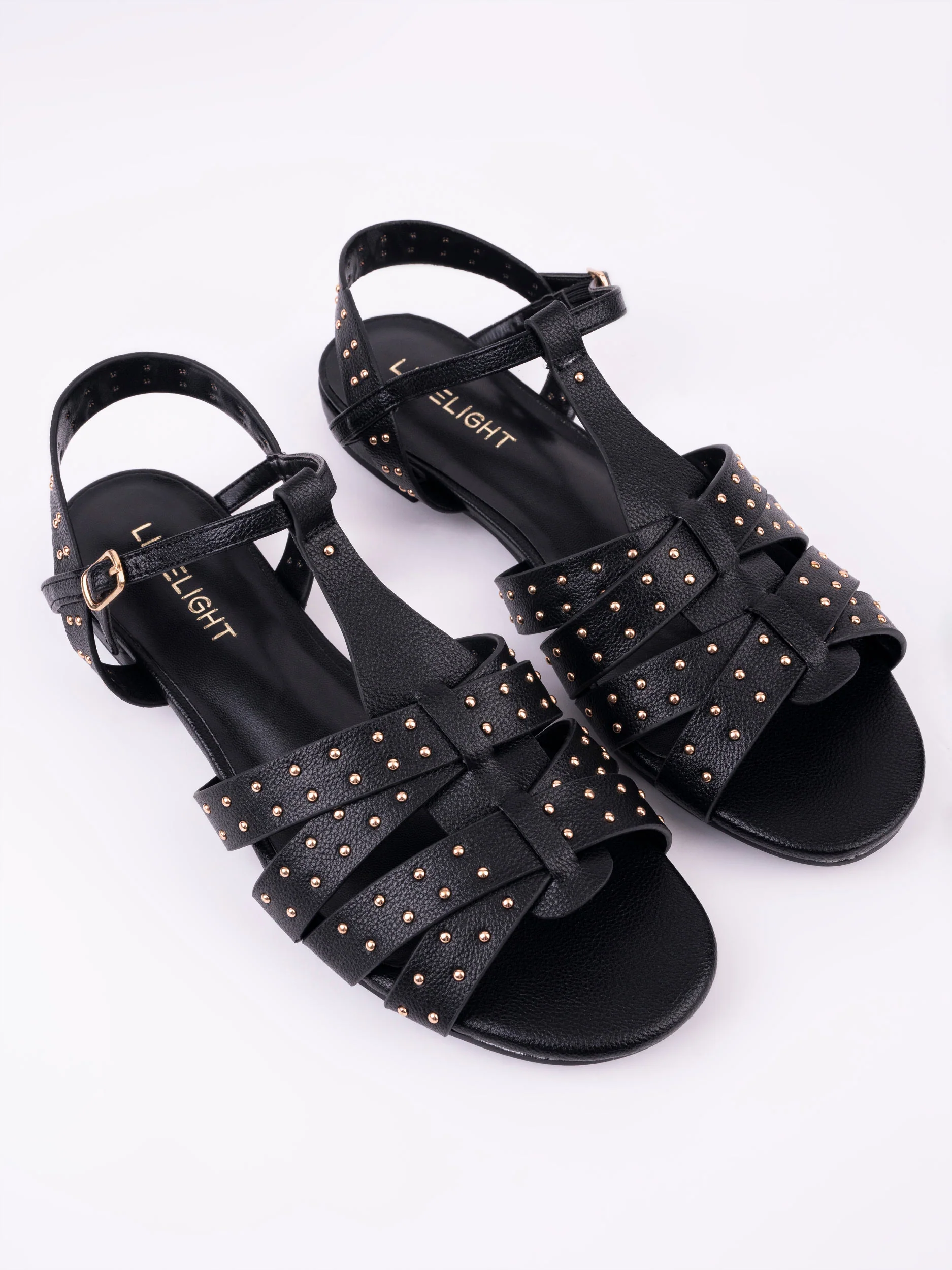 Studded Strap Sandals - Image 2