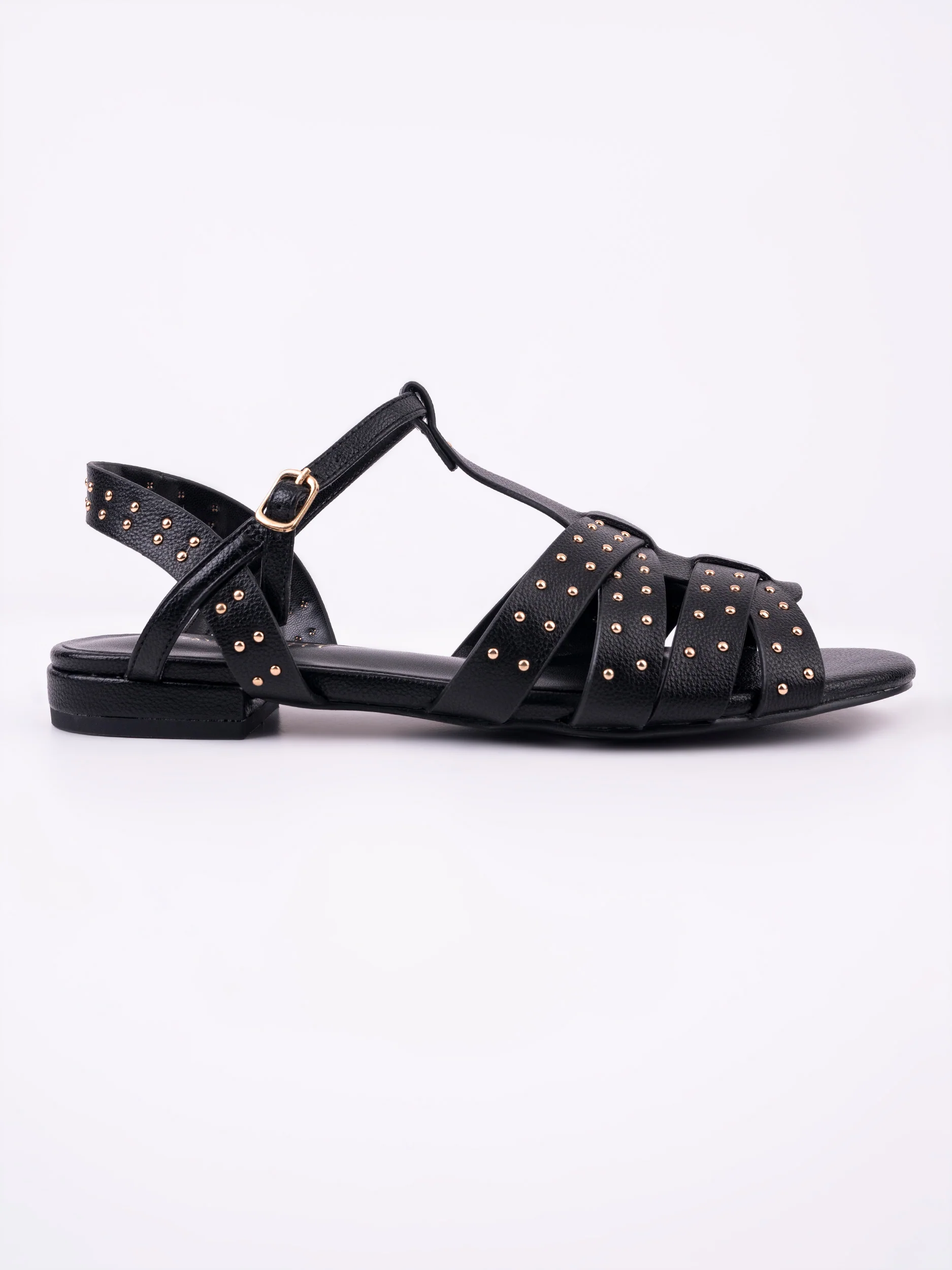 Studded Strap Sandals - Image 3