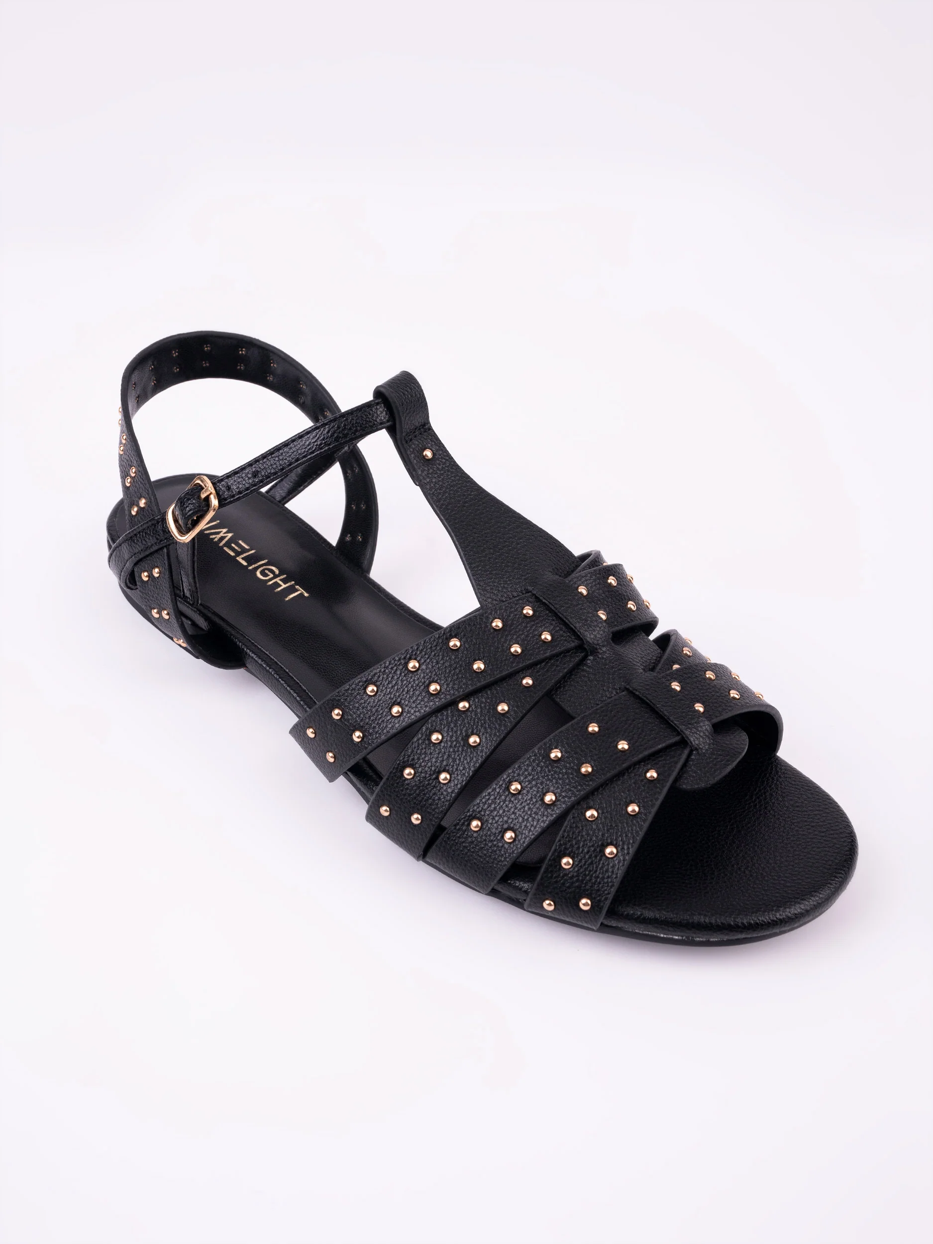 Studded Strap Sandals - Image 4