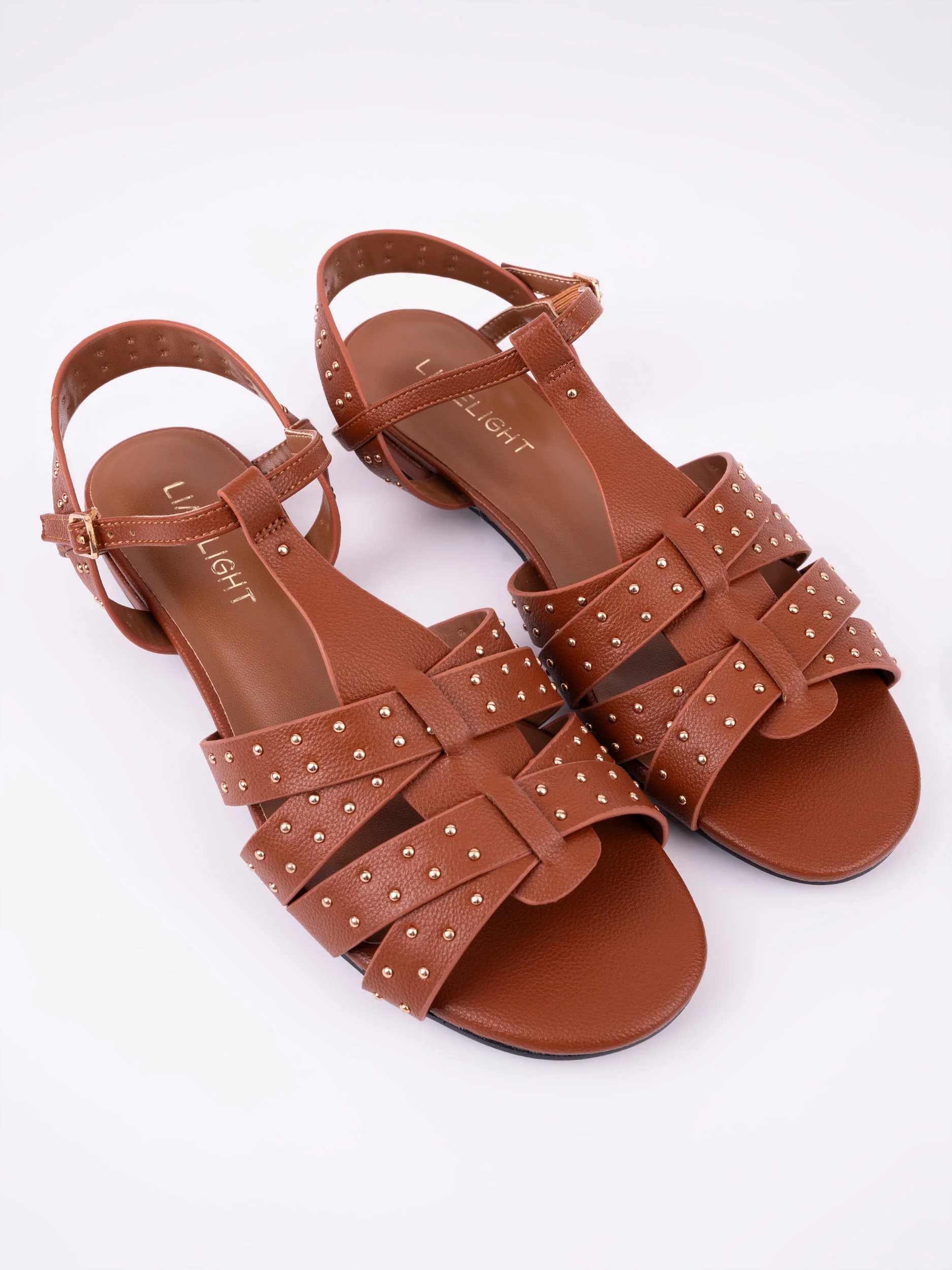 Studded Strap Sandals - Image 2