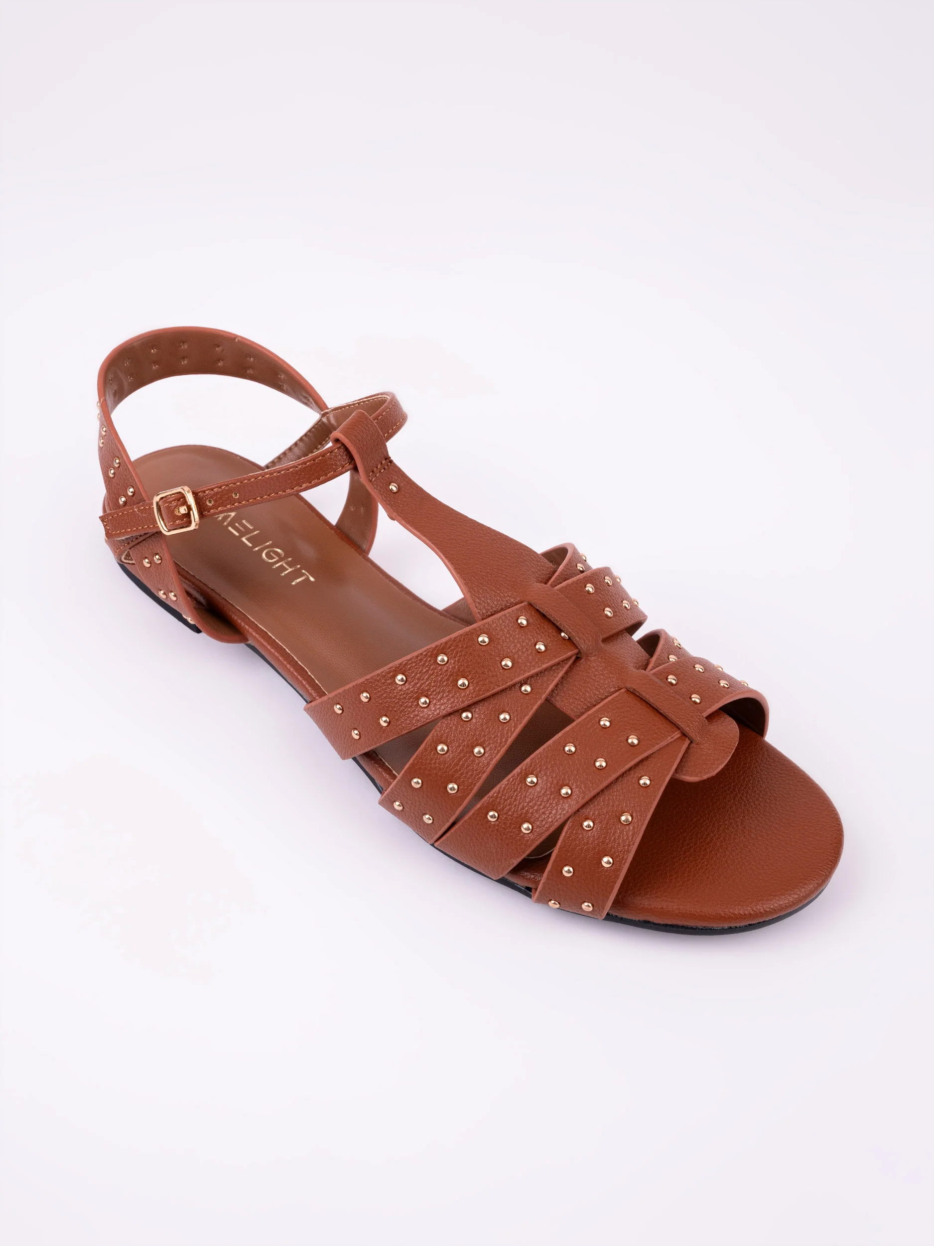 Studded Strap Sandals - Image 4