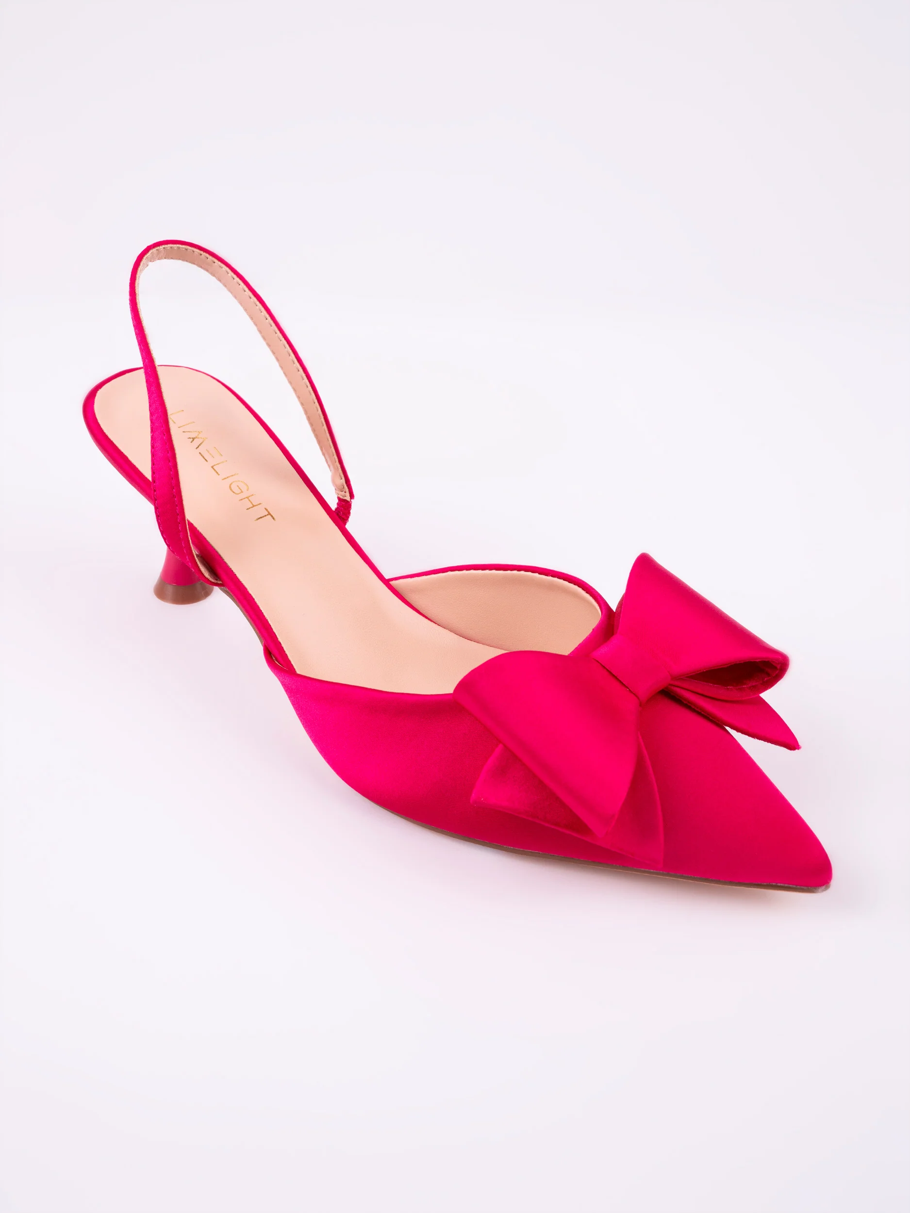 Bow Slingback Heels - Image 4