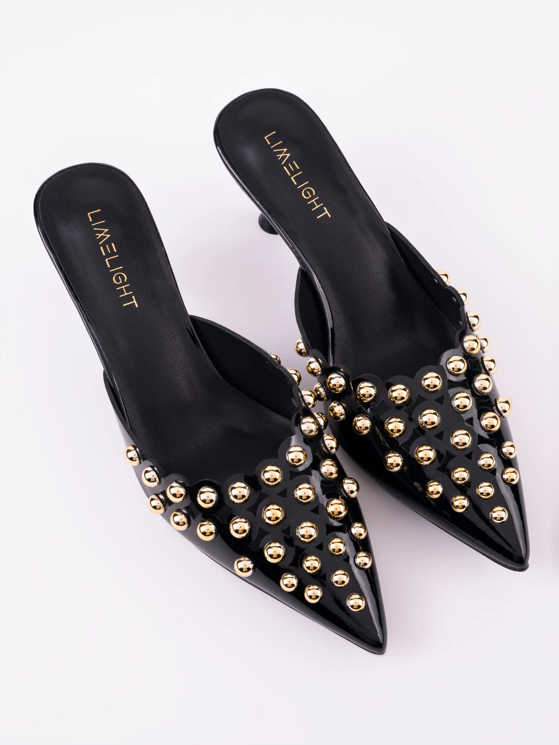 Studded Mule Heels - Image 2