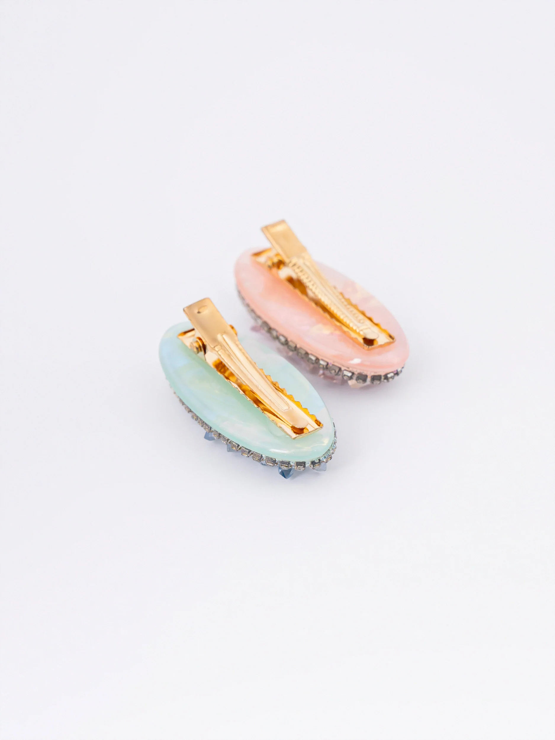 Frosted Hair Clips - Image 2