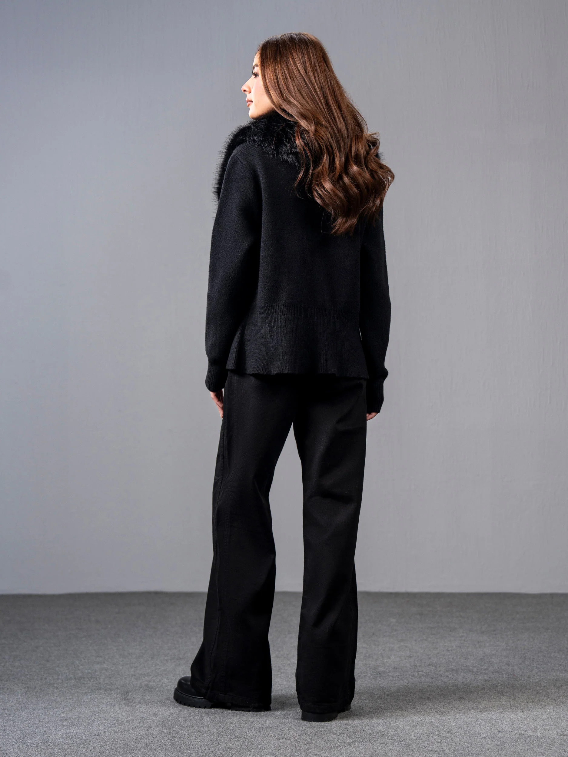 Faux-Fur Sweater - Image 4