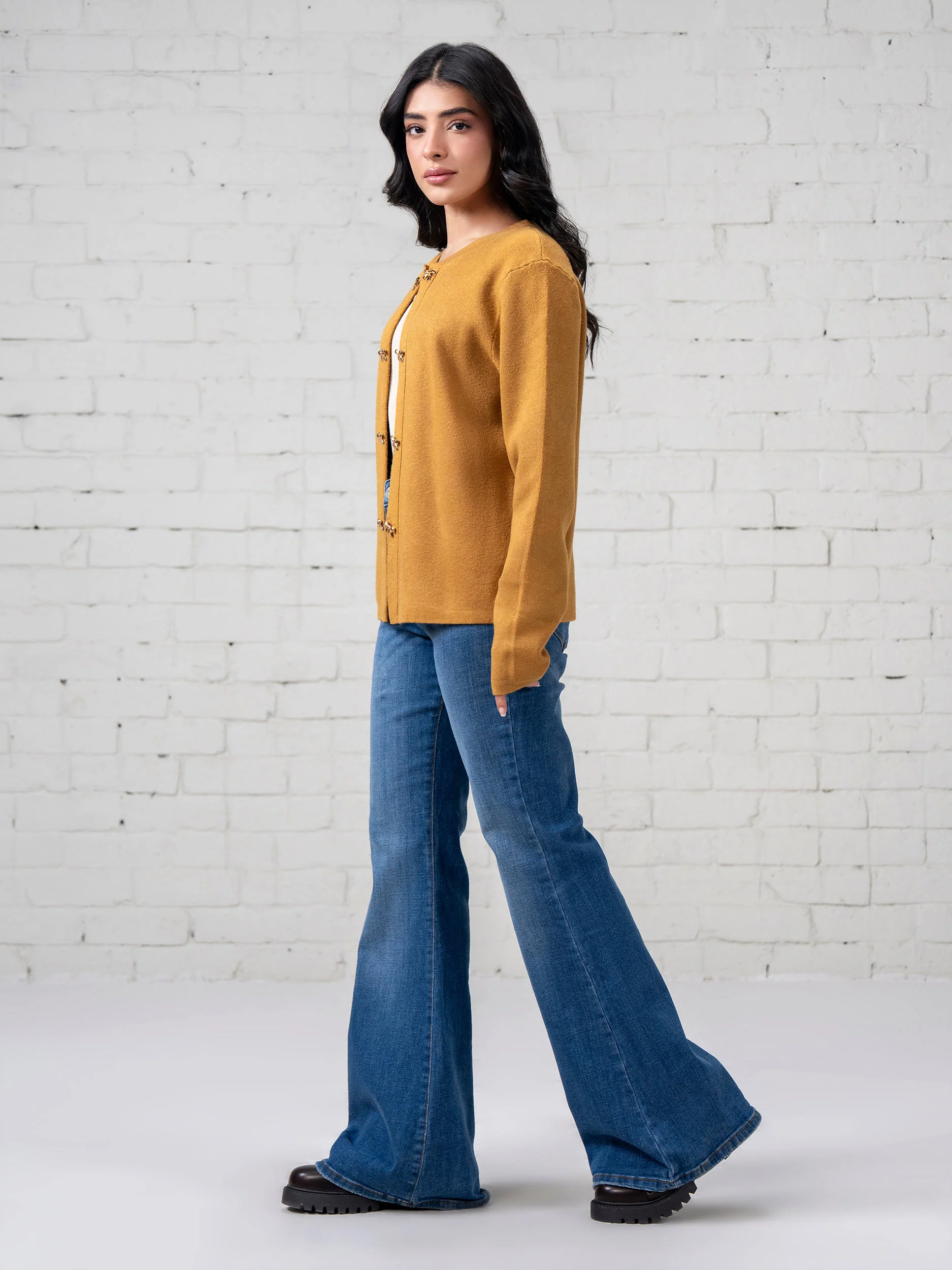 Woolen Blend Cardigan - Image 2