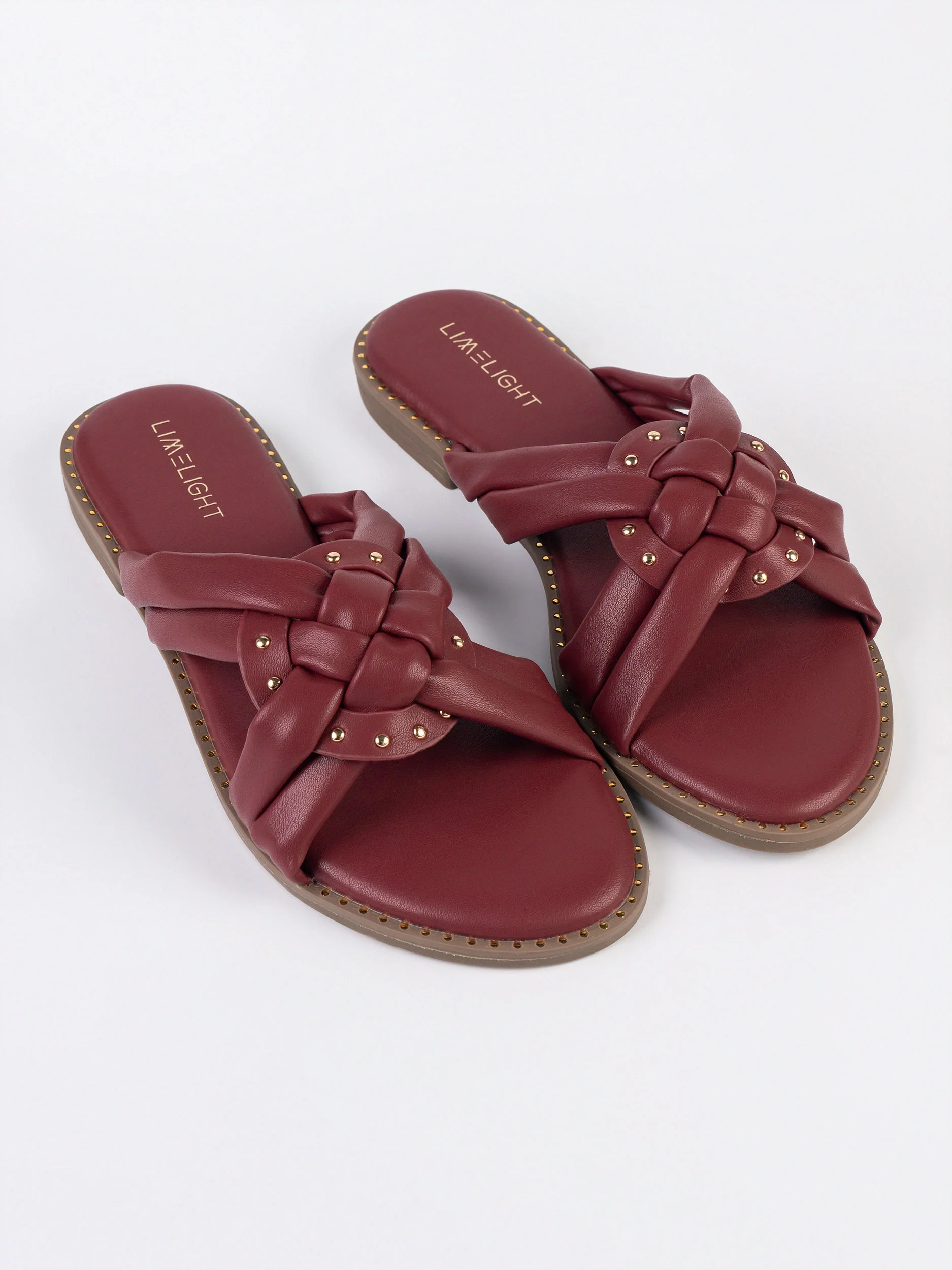 Crossweave Stud Slides - Image 2