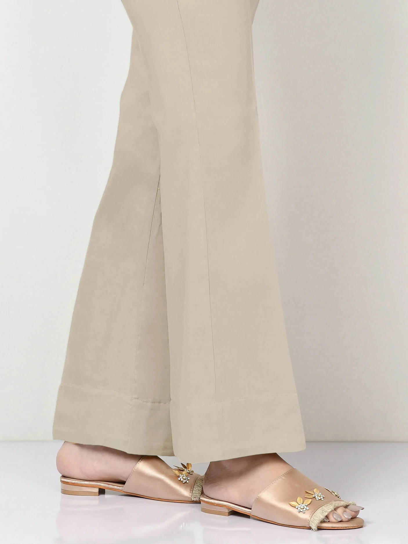 Cambric Trouser-Dyed (Unstitched) - Image 3
