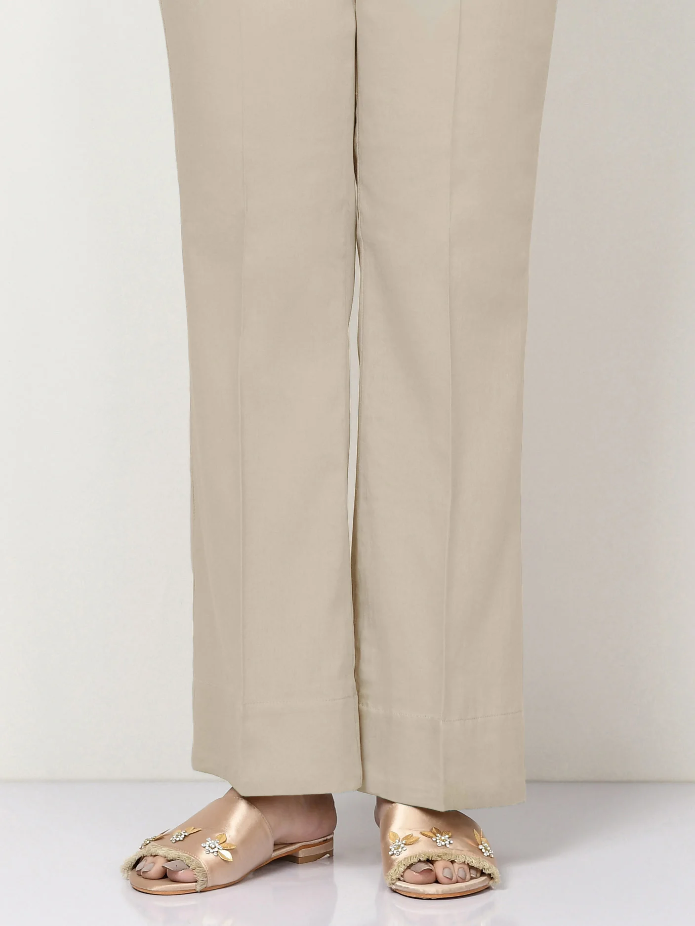 Cambric Trouser-Dyed (Unstitched) - Image 4
