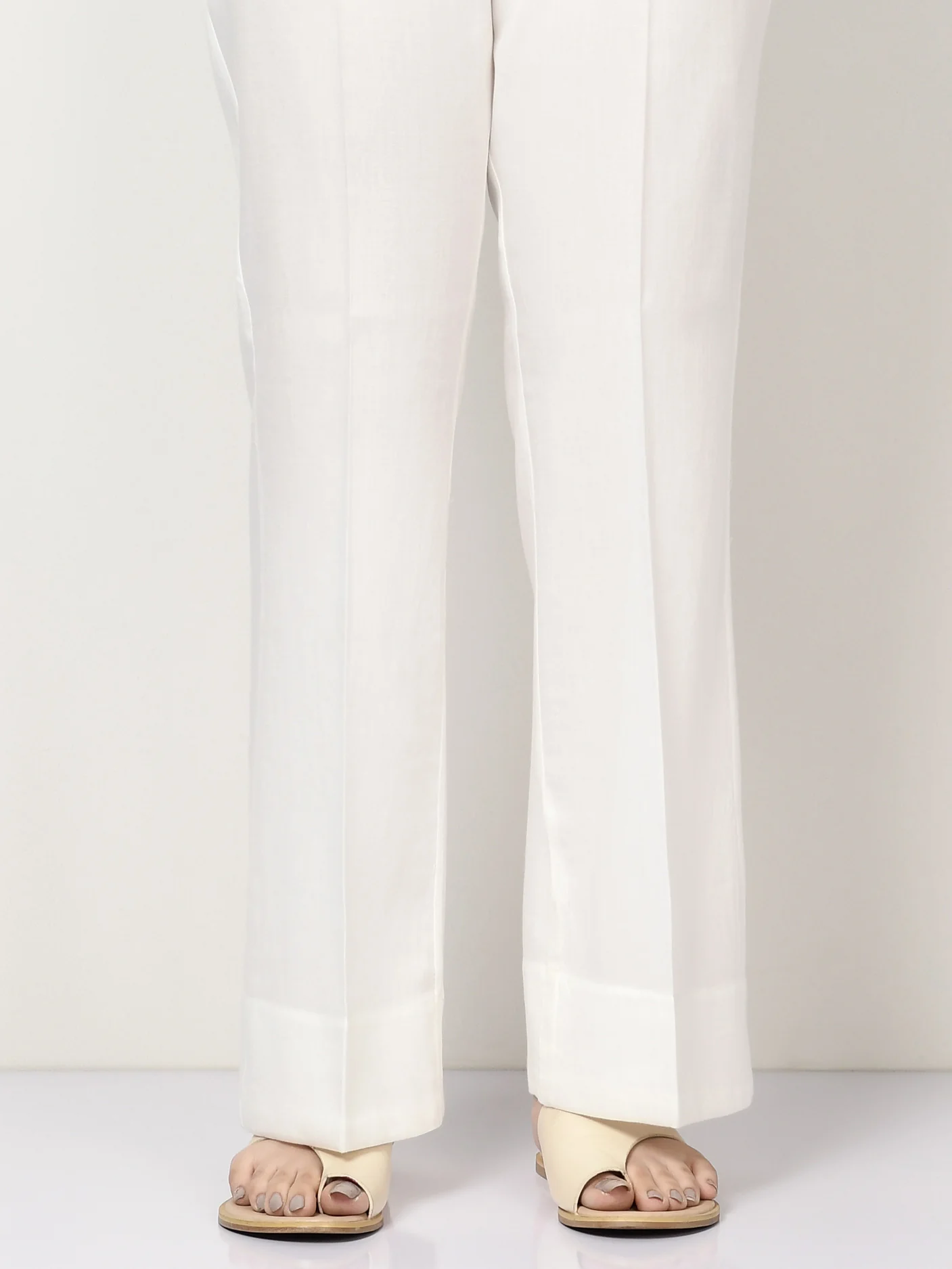 Cambric Trousers-Dyed (Unstitched) - Image 3