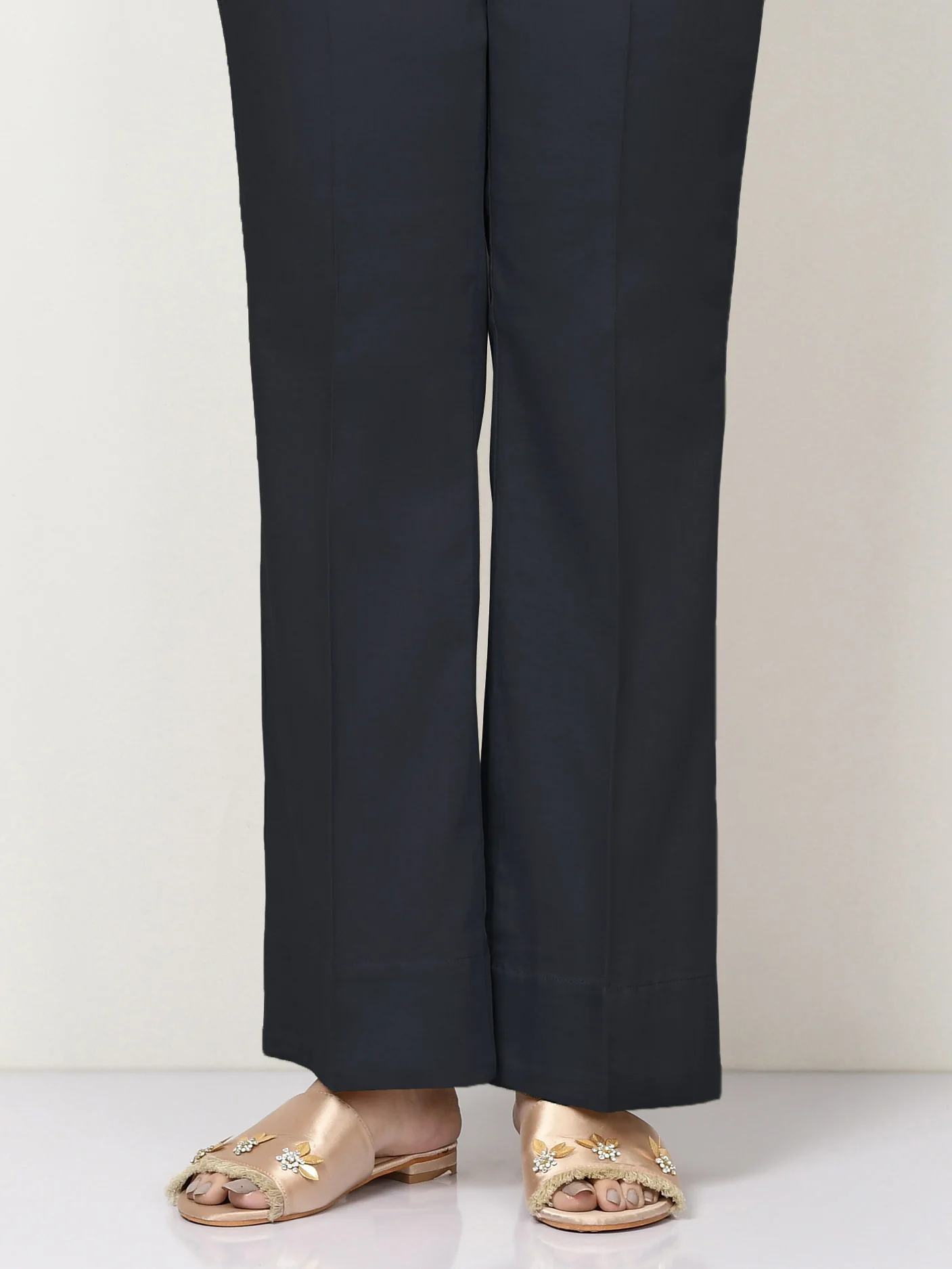 Cambric Trousers-Dyed (Unstitched) - Image 2