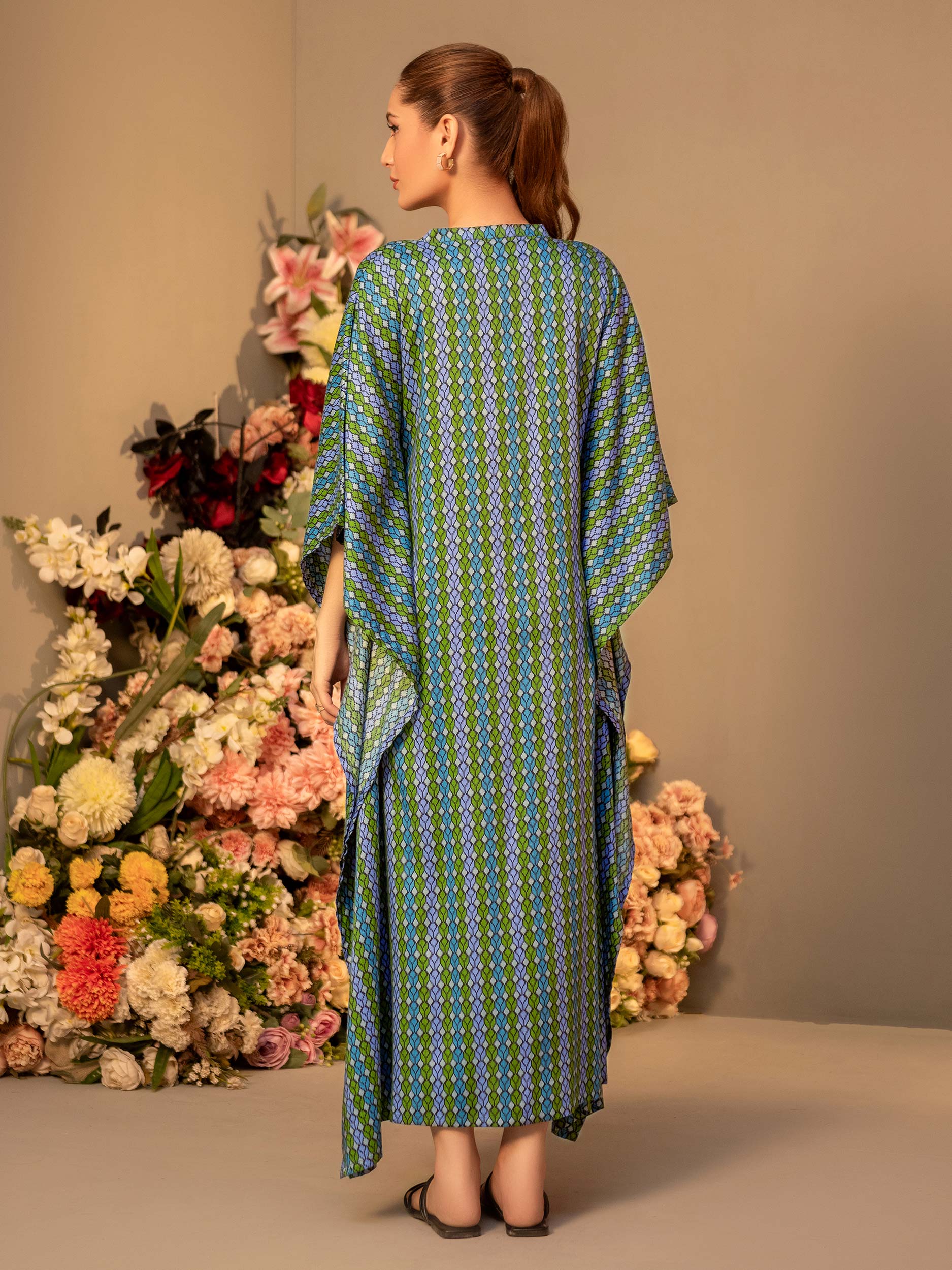Linen Shirt-Printed (Unstitched) - Image 3
