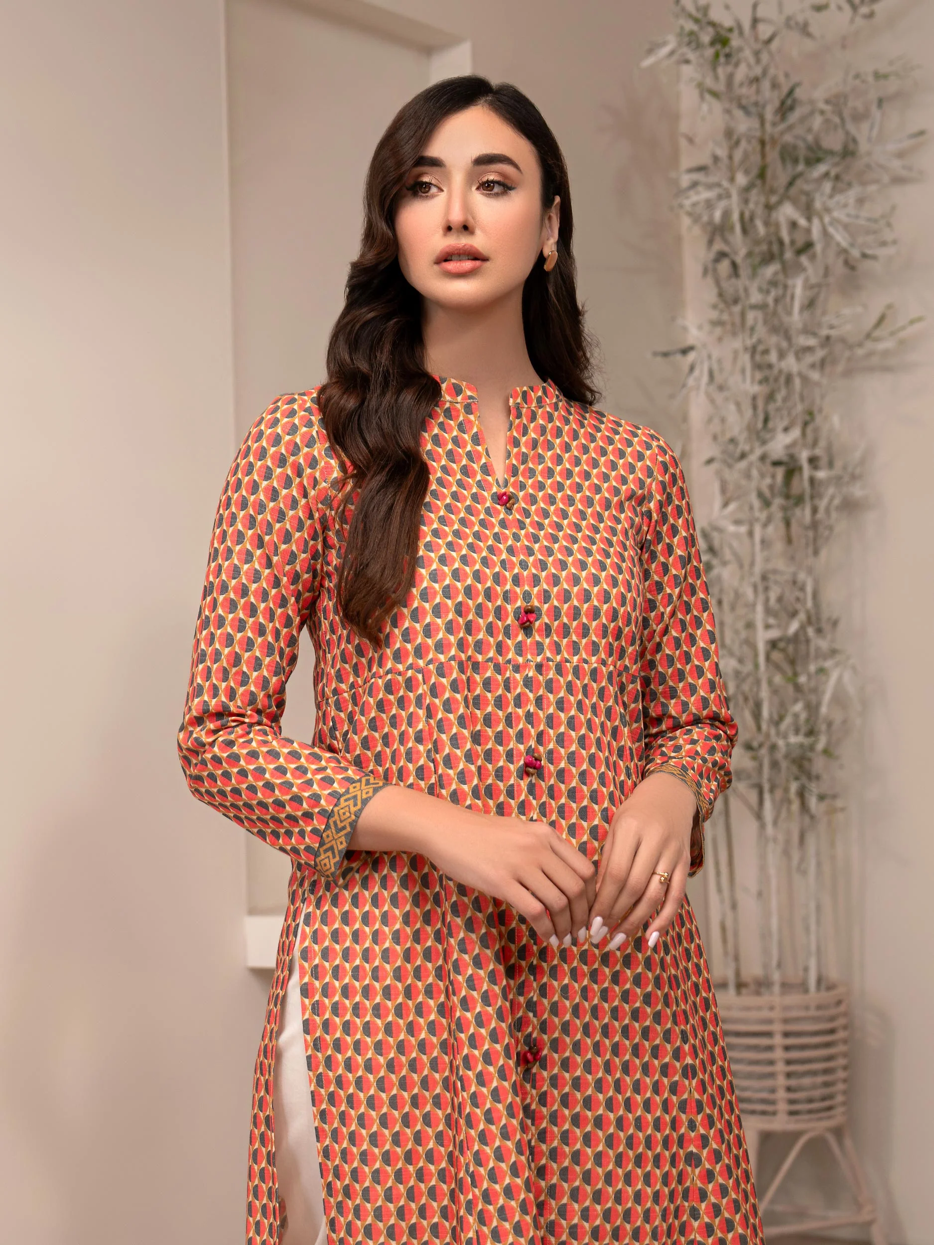 Khaddar Shirt-Printed (Unstitched) - Image 3