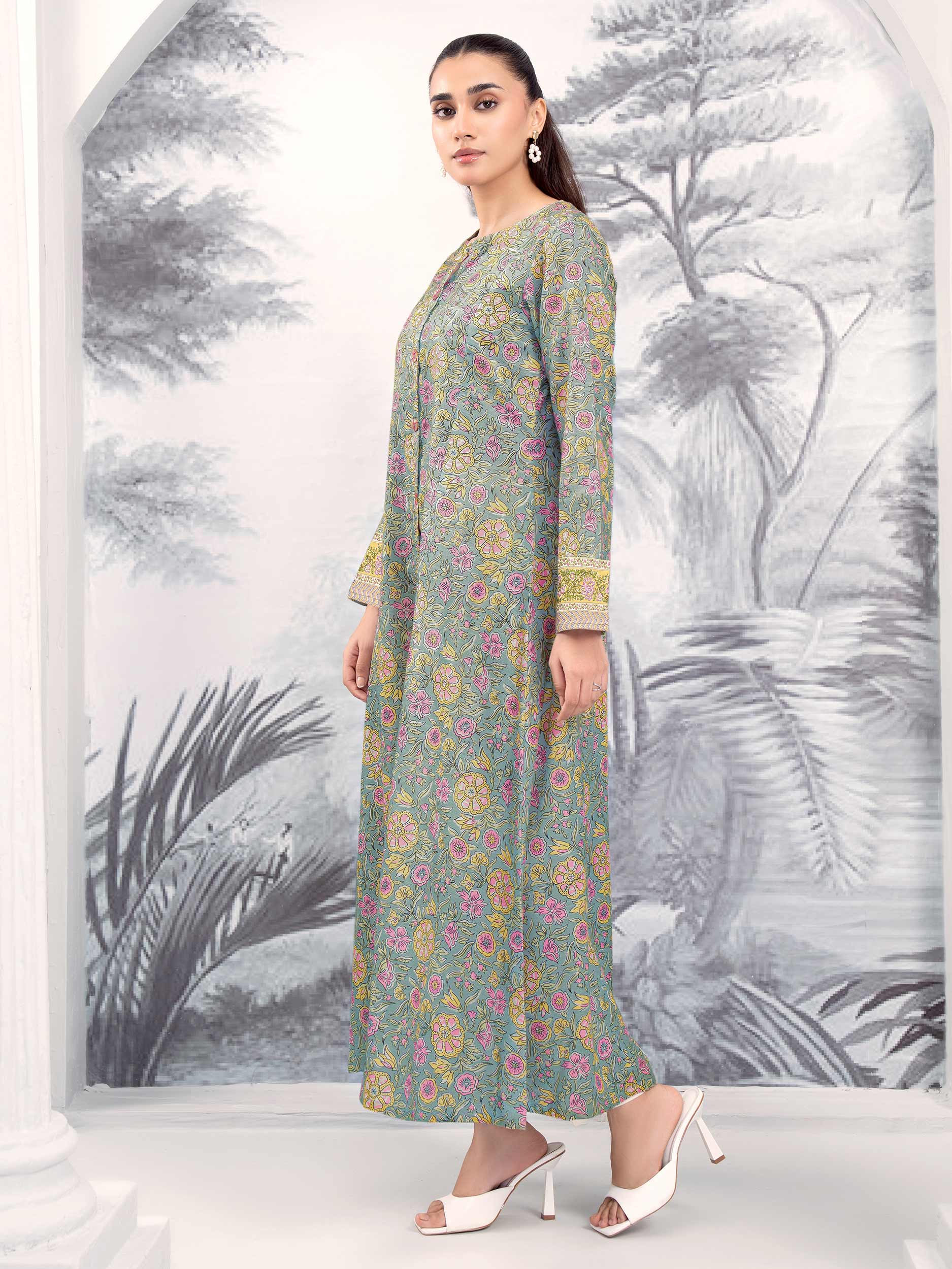 Khaddar Shirt-Printed (Unstitched) - Image 5