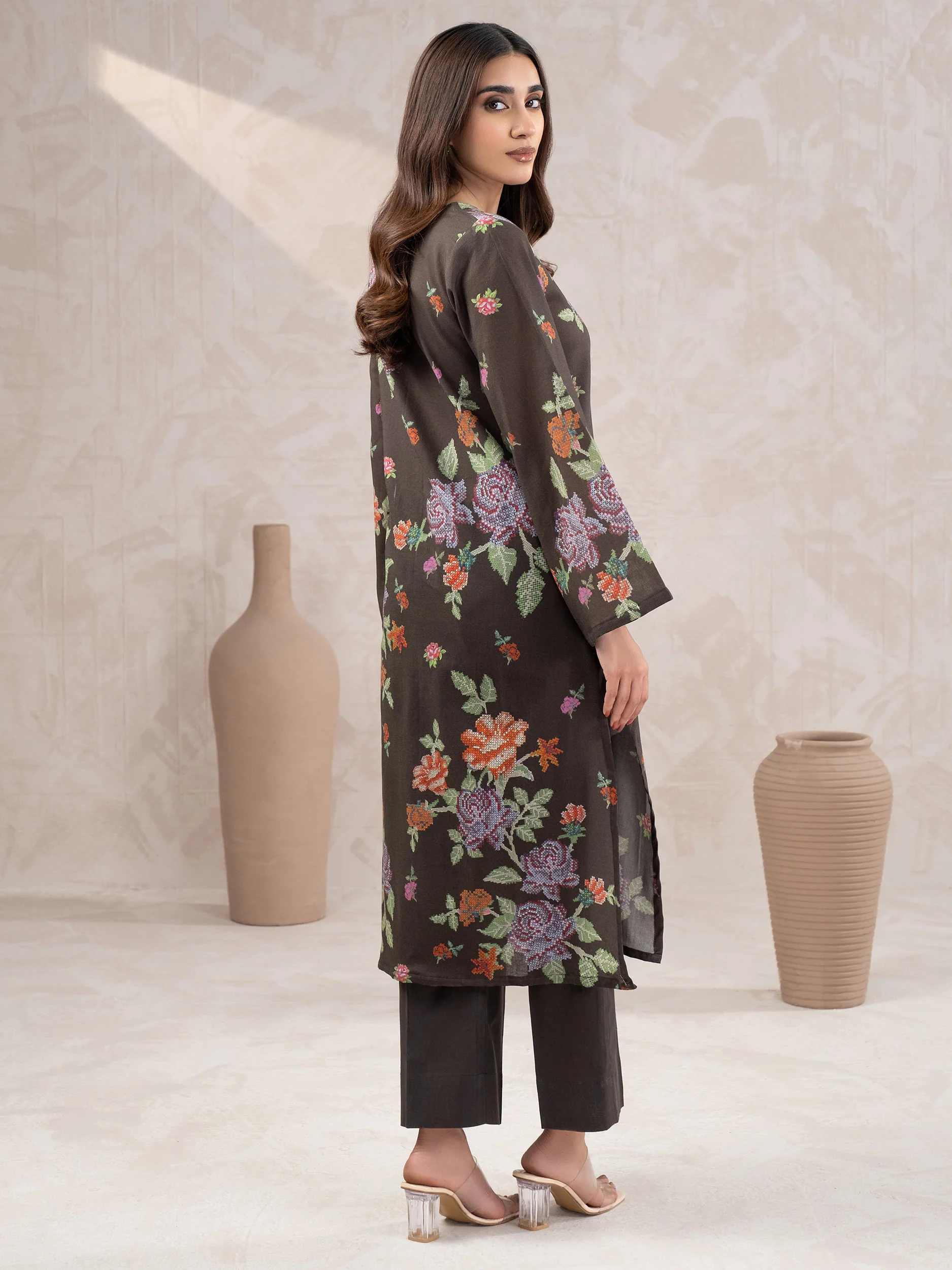 Khaddar Shirt-Printed (Unstitched) - Image 4