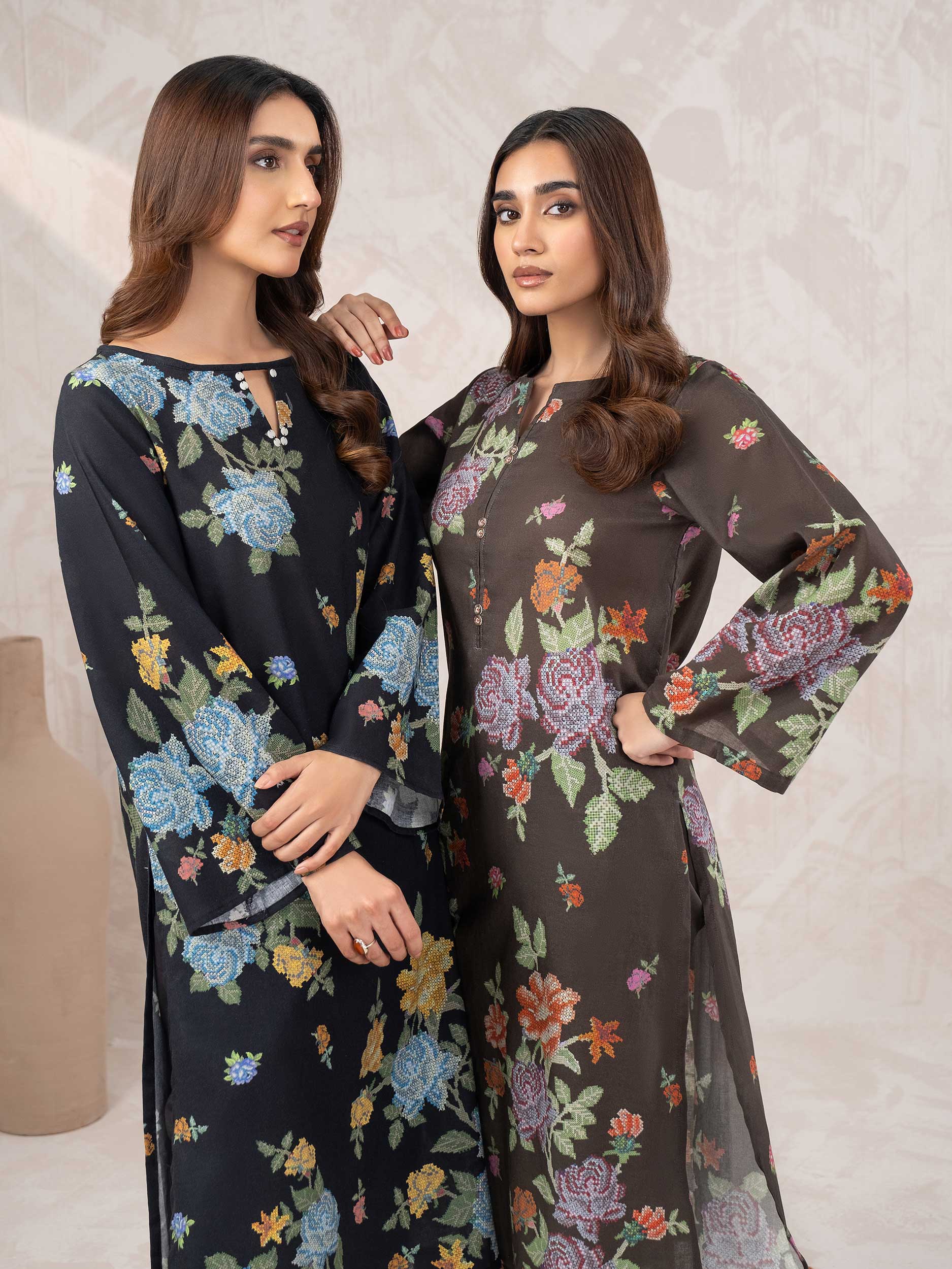 Khaddar Shirt-Printed (Unstitched) - Image 5