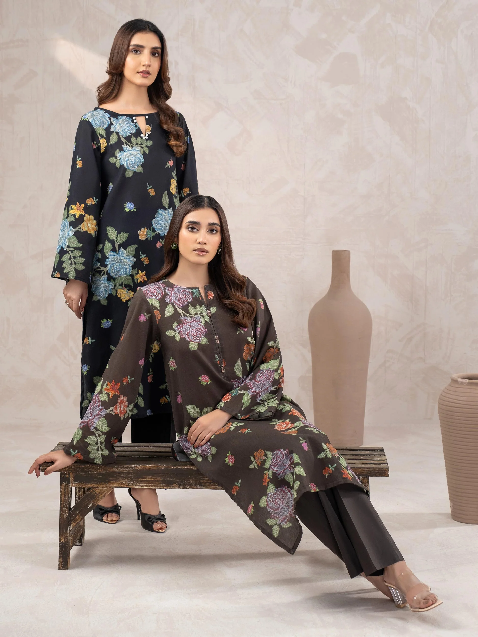 Khaddar Shirt-Printed (Unstitched) - Image 6