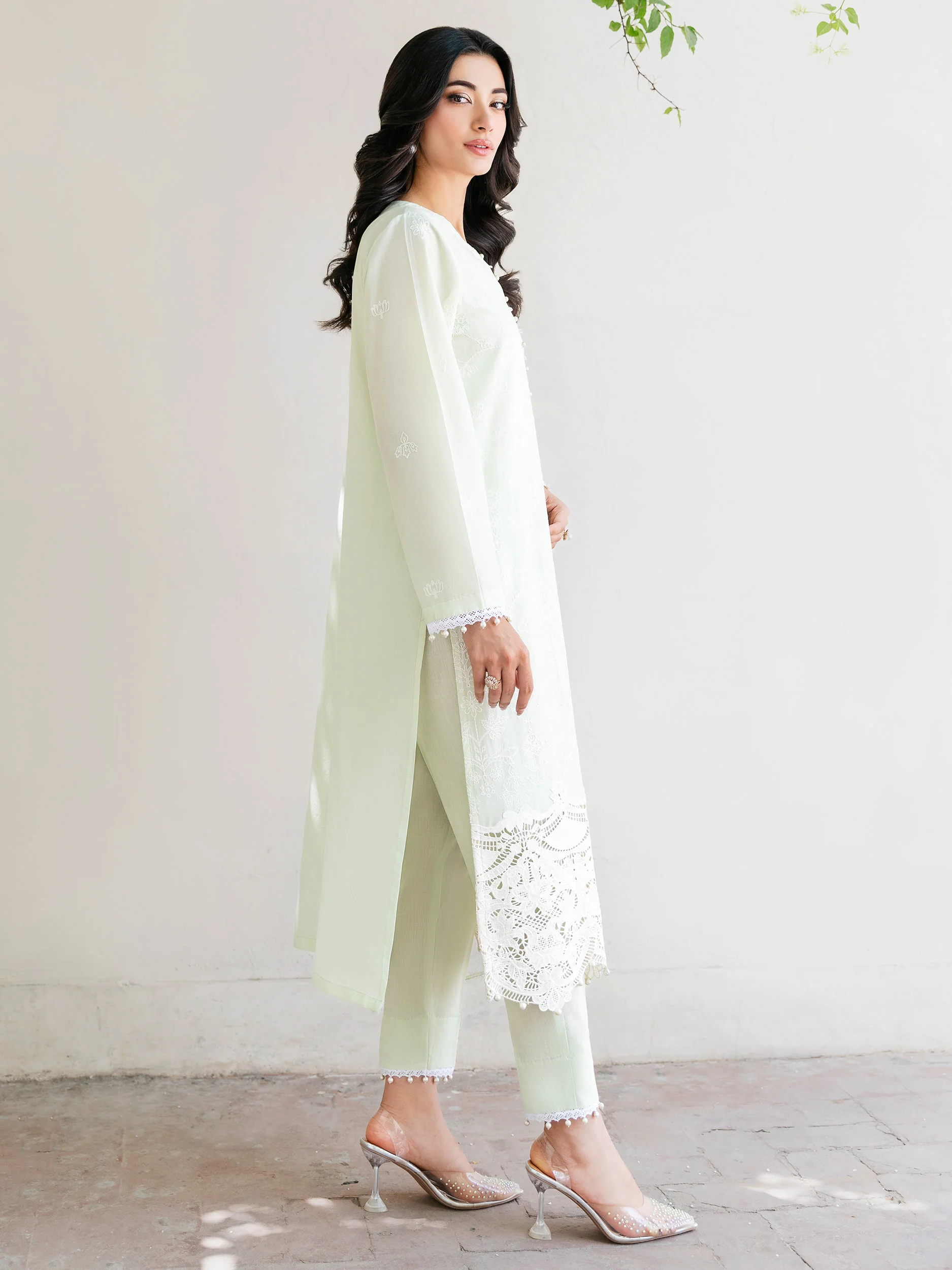 3 Piece Lawn Suit-Embroidered (Unstitched) - Image 2