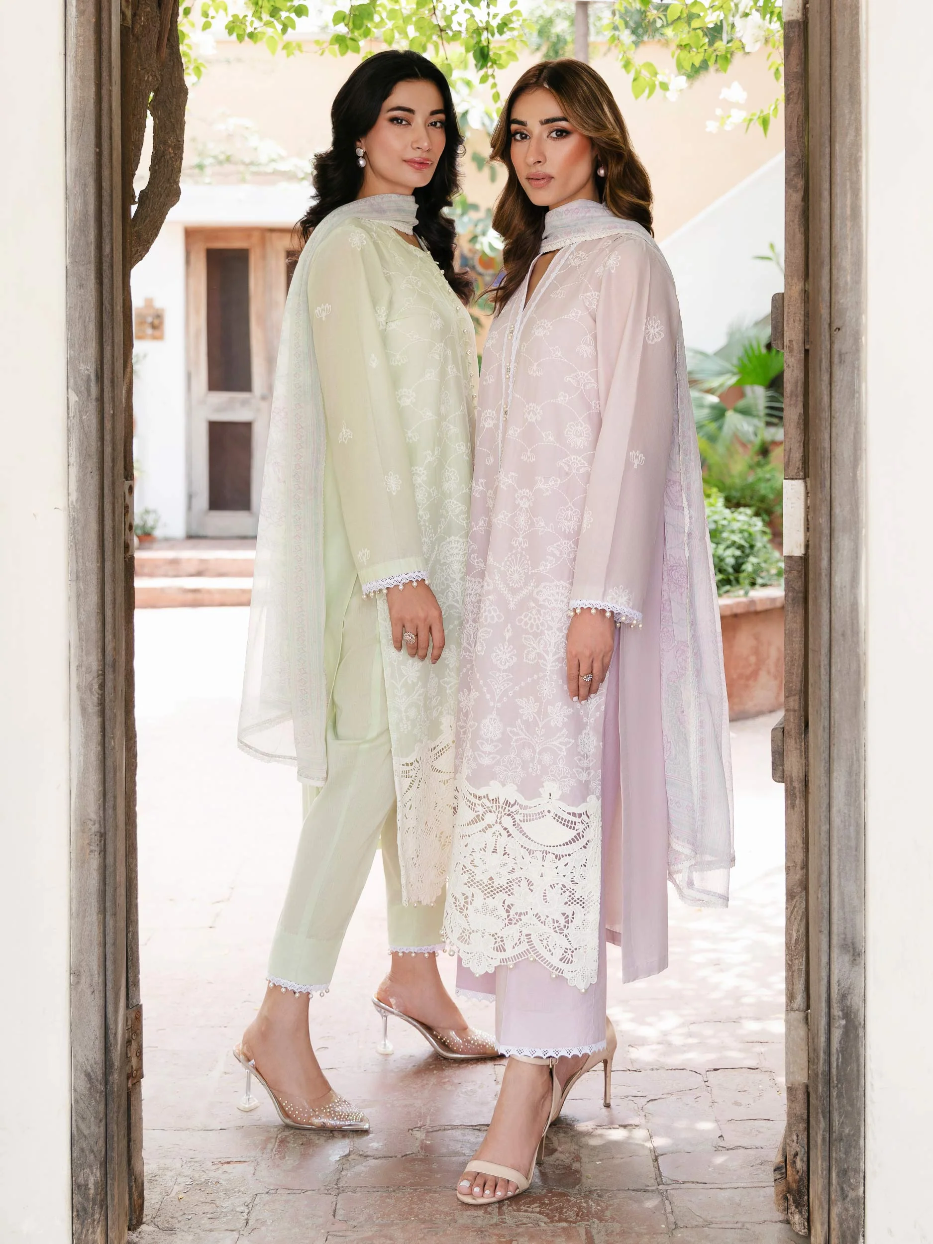 3 Piece Lawn Suit-Embroidered (Unstitched) - Image 6
