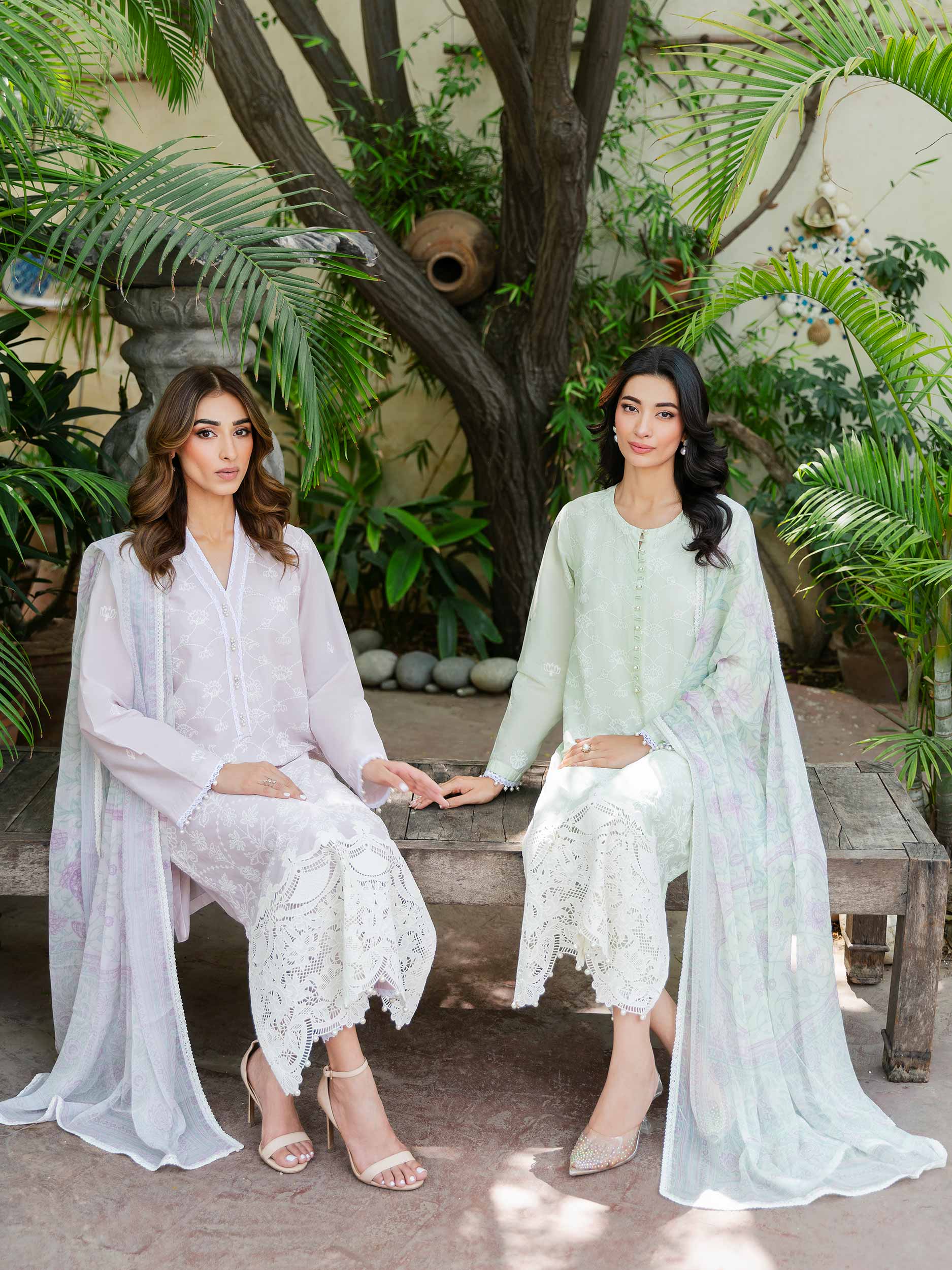 3 Piece Lawn Suit-Embroidered (Unstitched) - Image 8