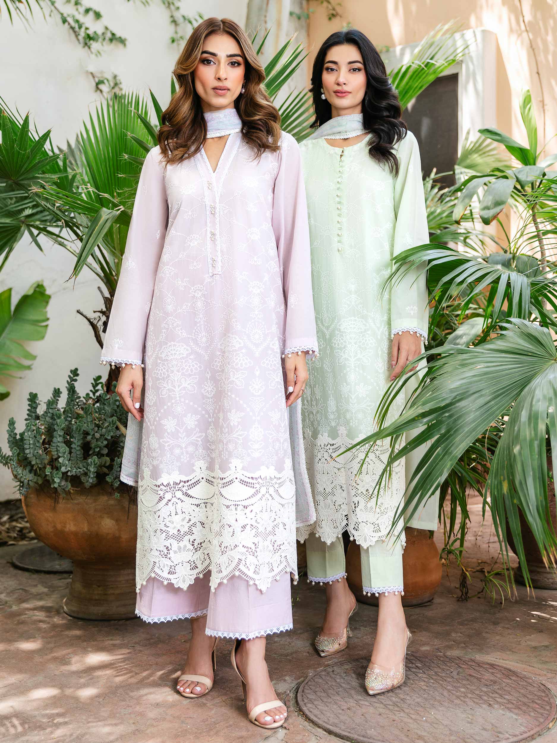 3 Piece Lawn Suit-Embroidered (Unstitched) - Image 6