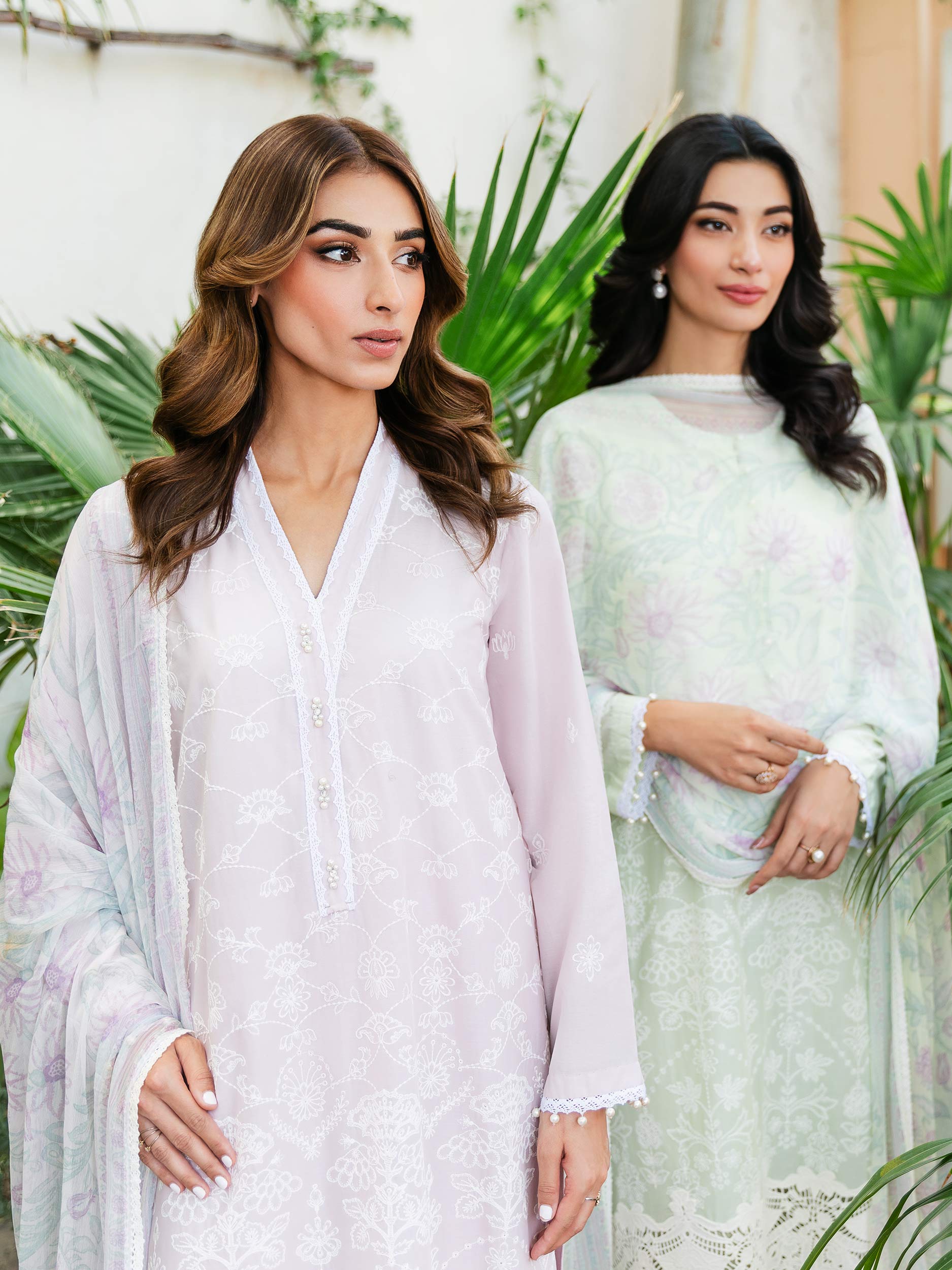 3 Piece Lawn Suit-Embroidered (Unstitched) - Image 7