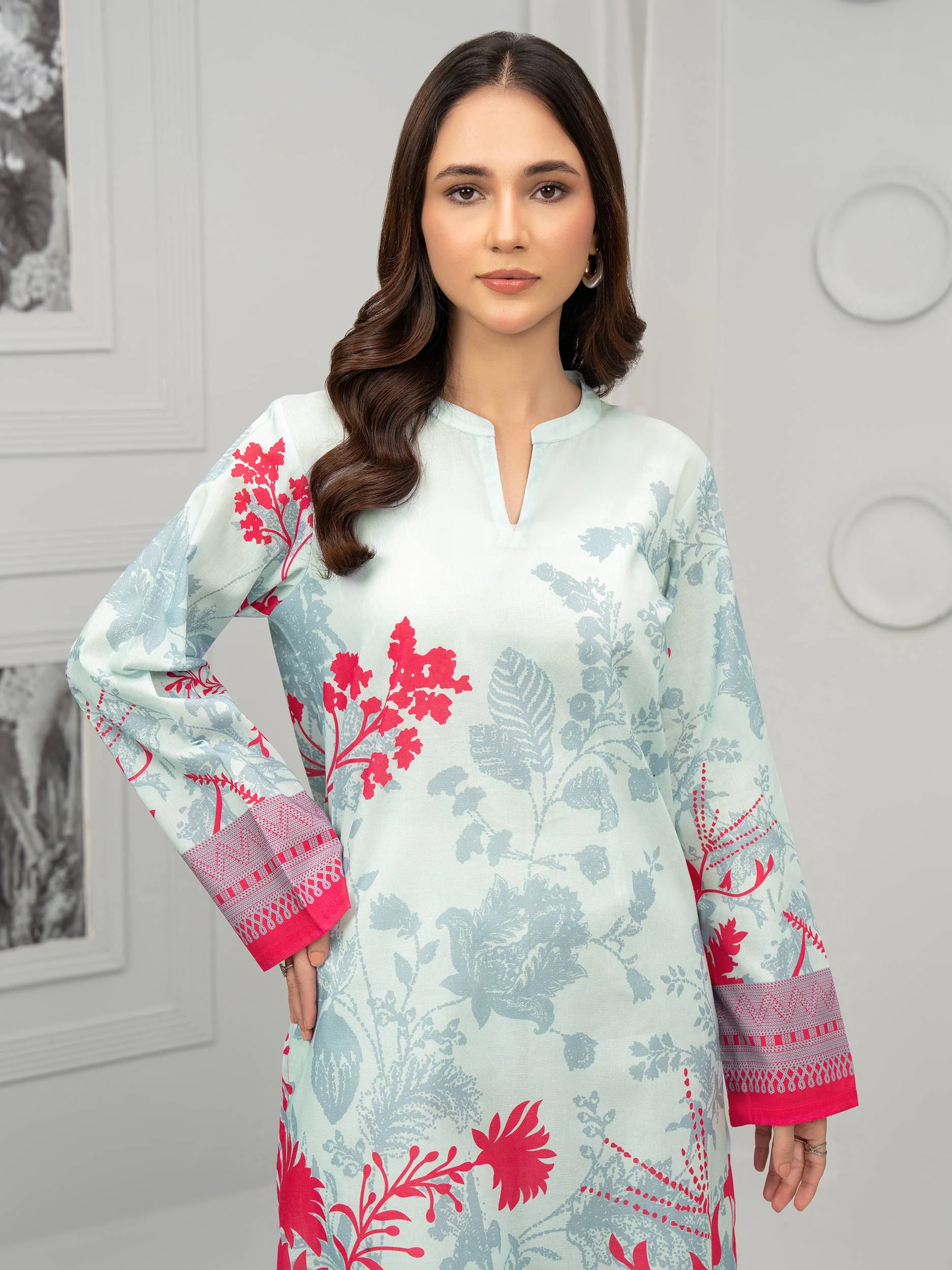 Khaddar Shirt-Printed (Unstitched) - Image 5