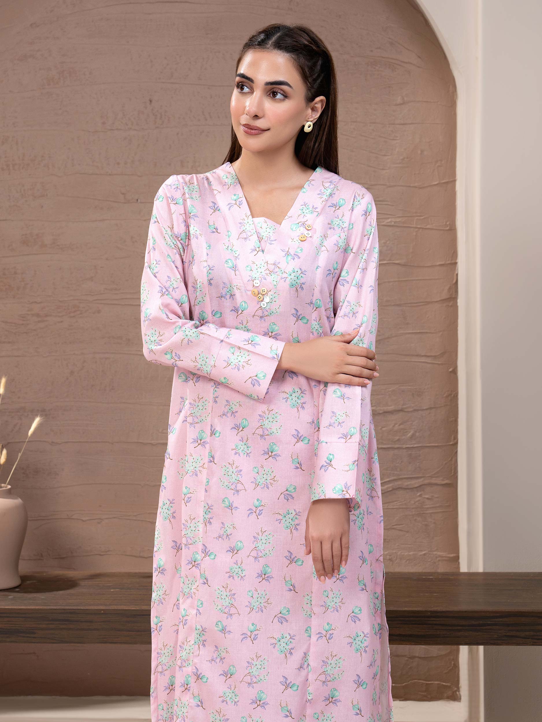 Khaddar Shirt-Printed (Unstitched) - Image 3