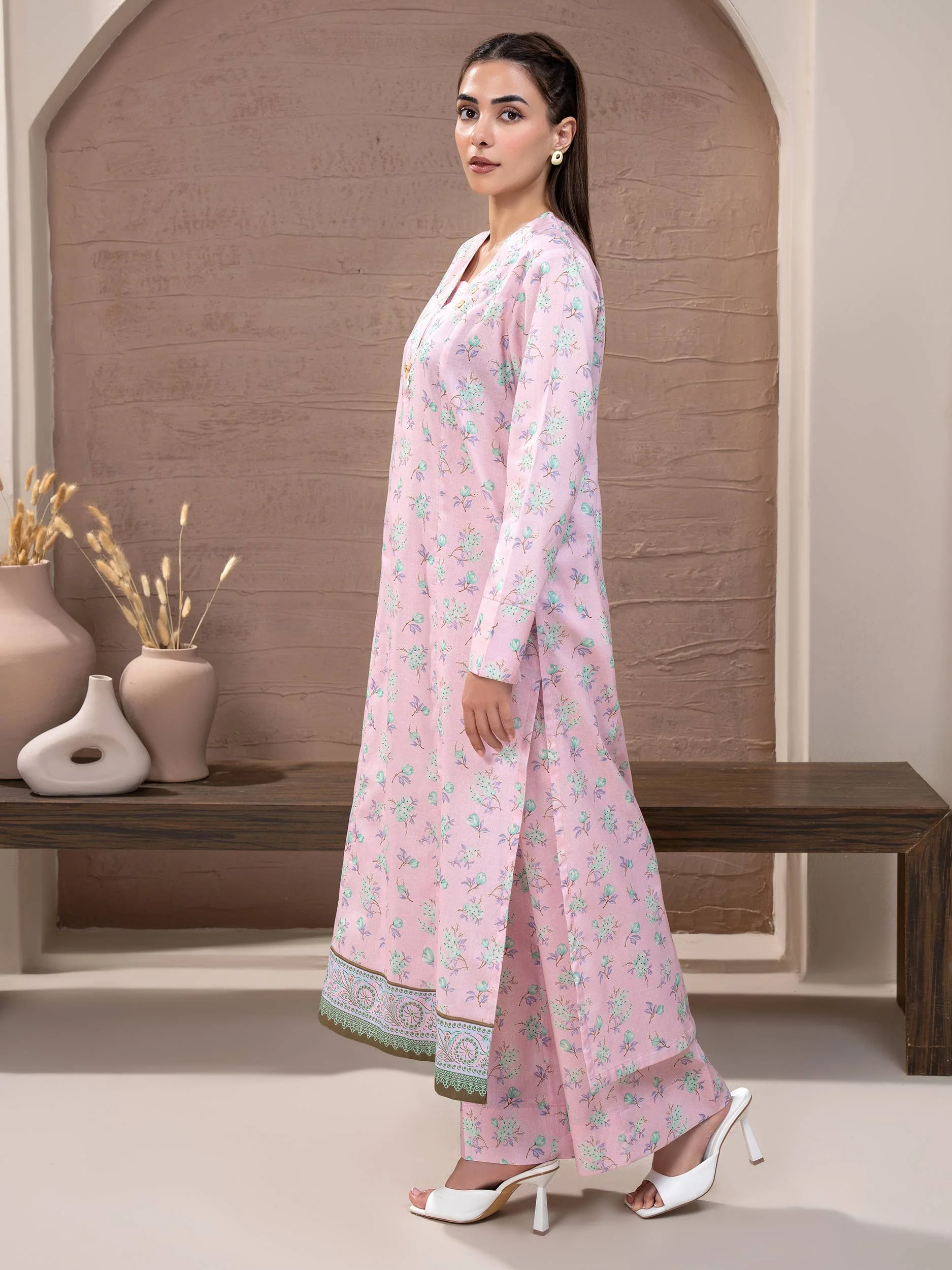 Khaddar Shirt-Printed (Unstitched) - Image 4