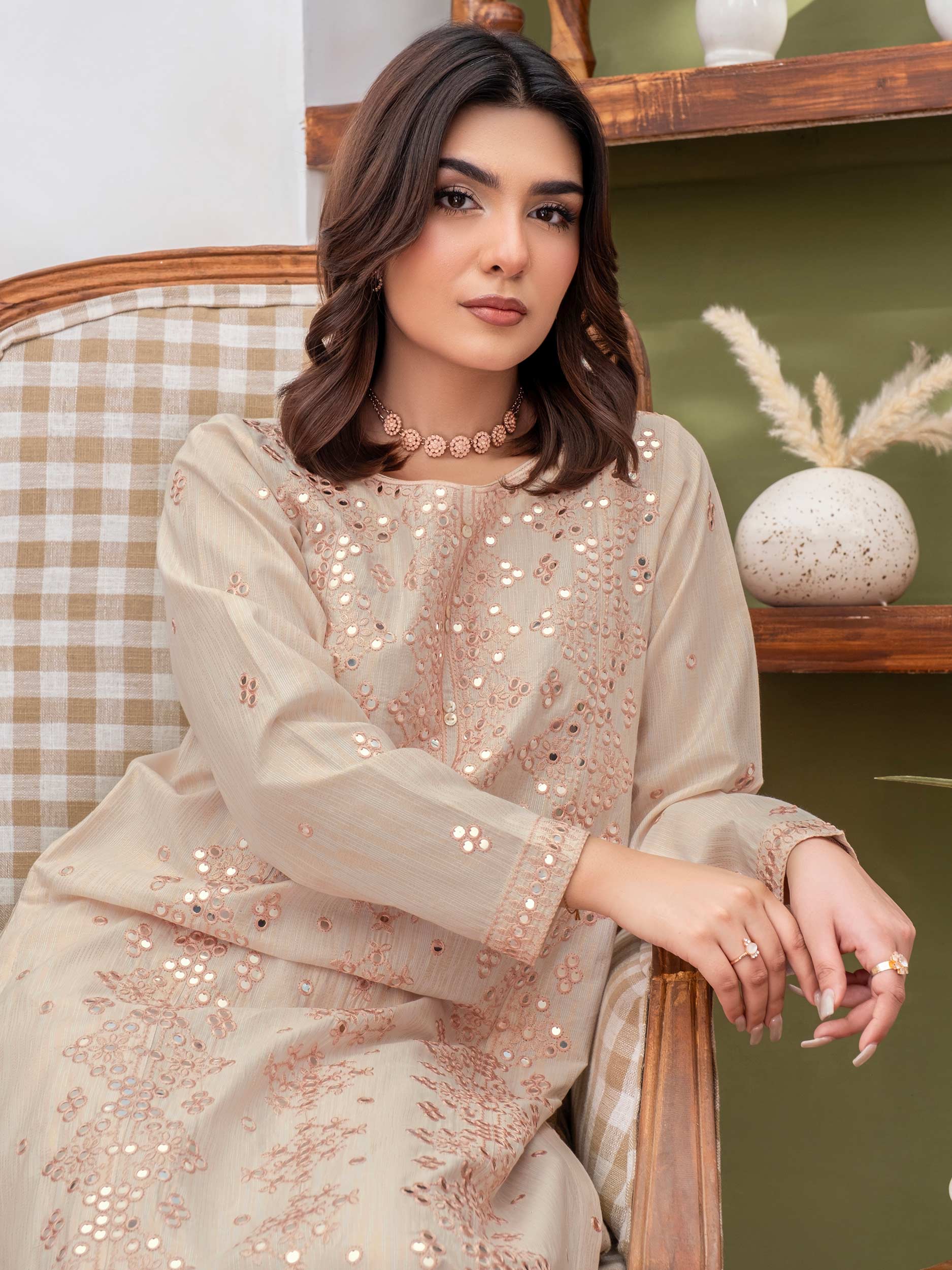 2 Piece Lawn Suit-Embroidered (Unstitched) - Image 5