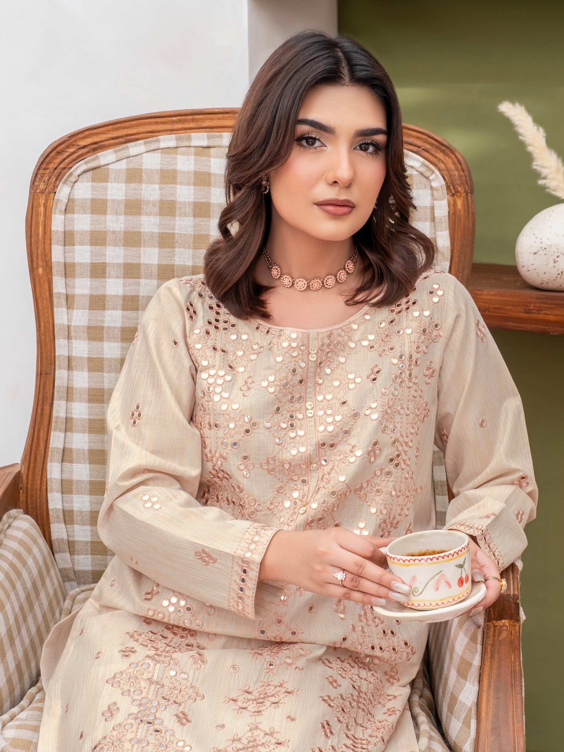 2 Piece Lawn Suit-Embroidered (Unstitched) - Image 6