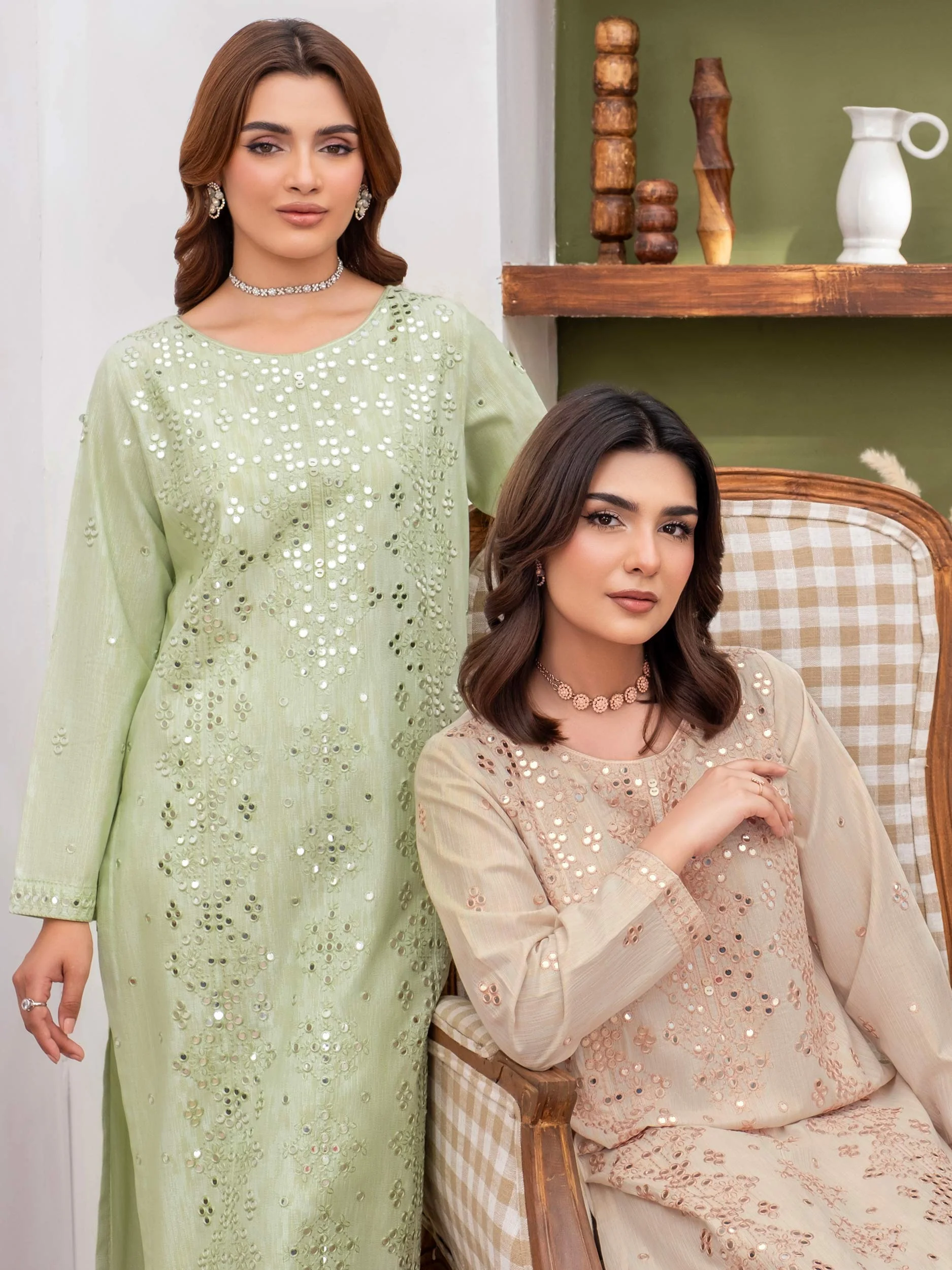 2 Piece Lawn Suit-Embroidered (Unstitched) - Image 7