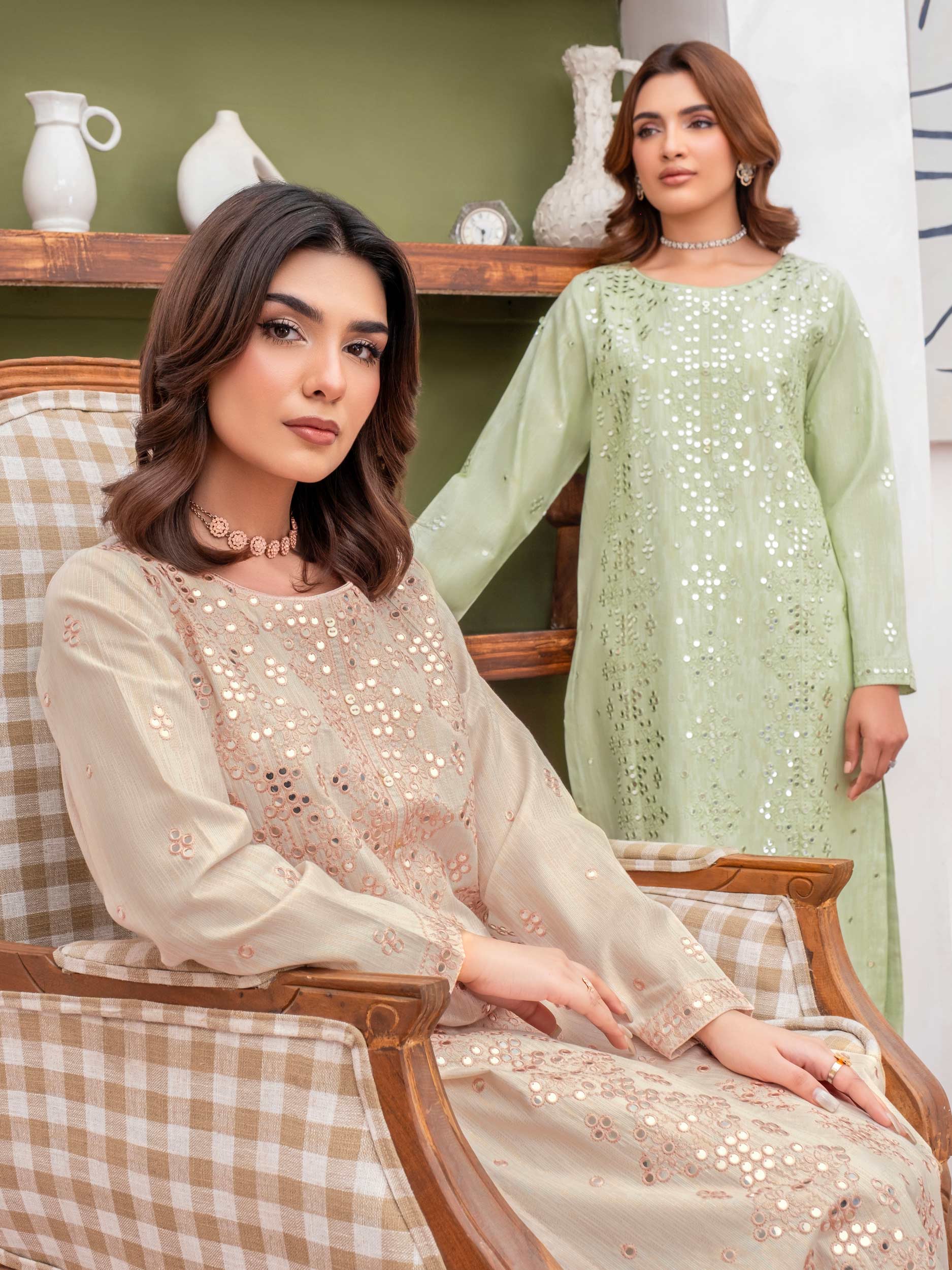 2 Piece Lawn Suit-Embroidered (Unstitched) - Image 8
