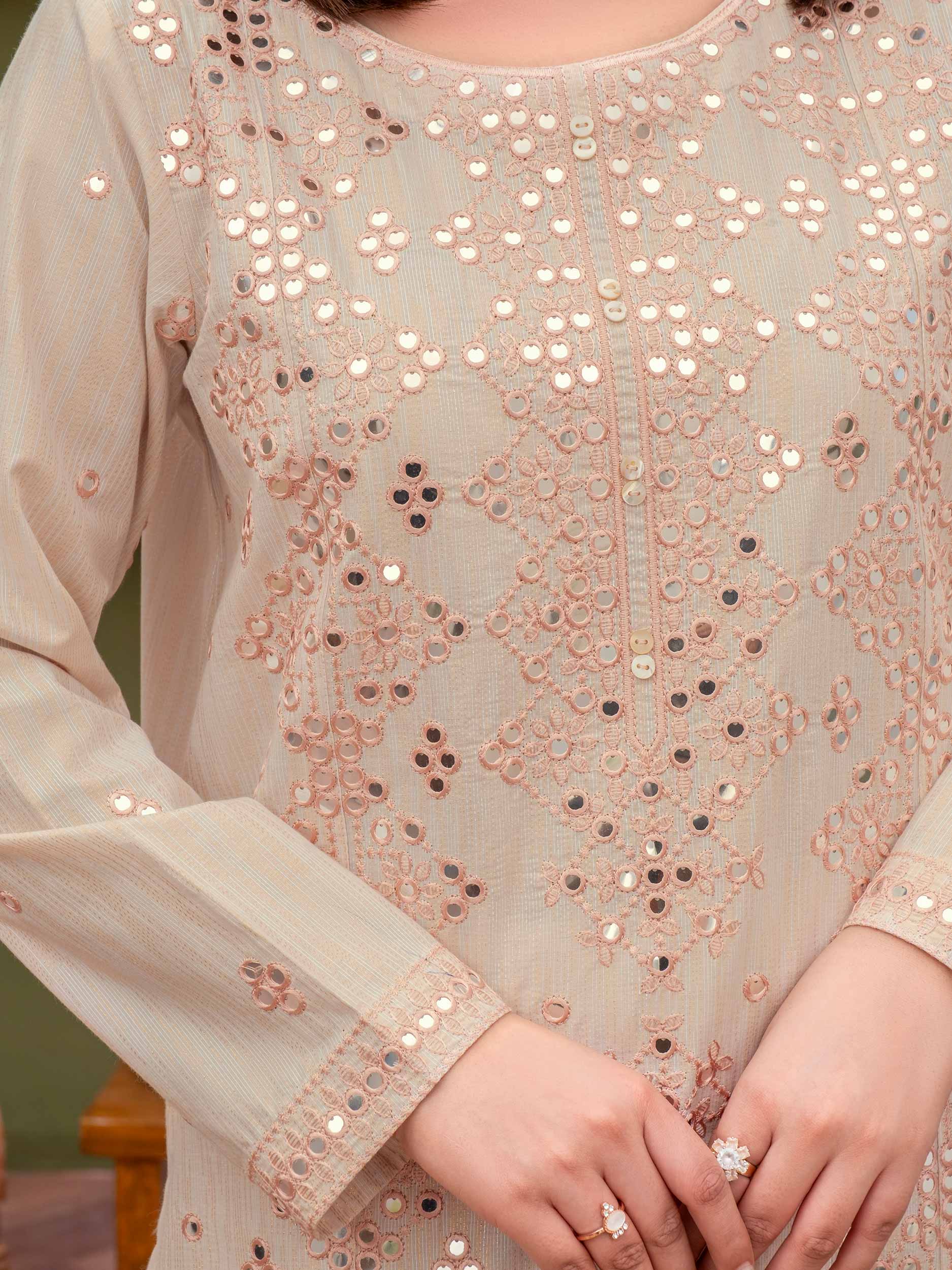 2 Piece Lawn Suit-Embroidered (Unstitched) - Image 9