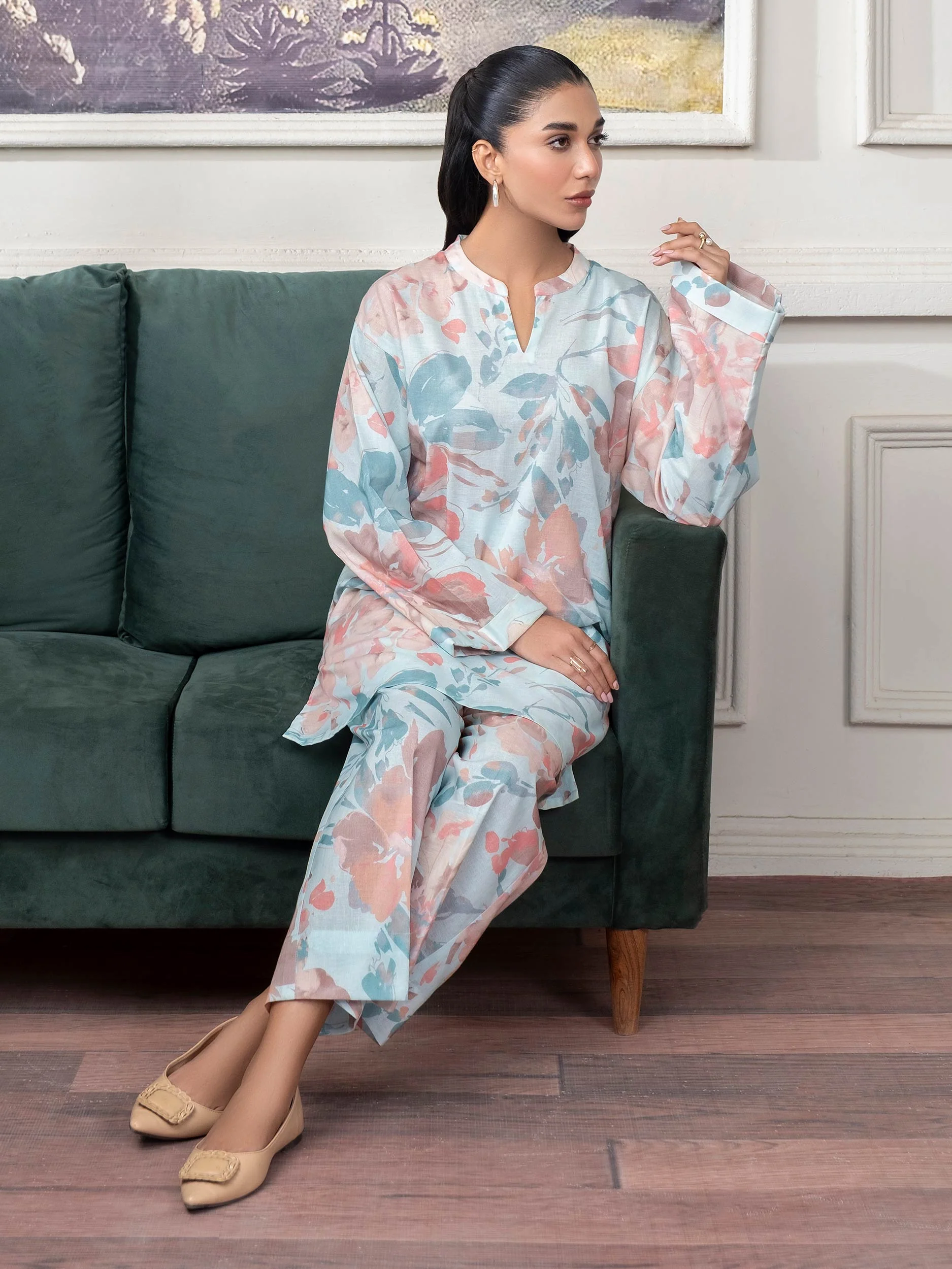 Khaddar Shirt-Printed (Unstitched) - Image 3