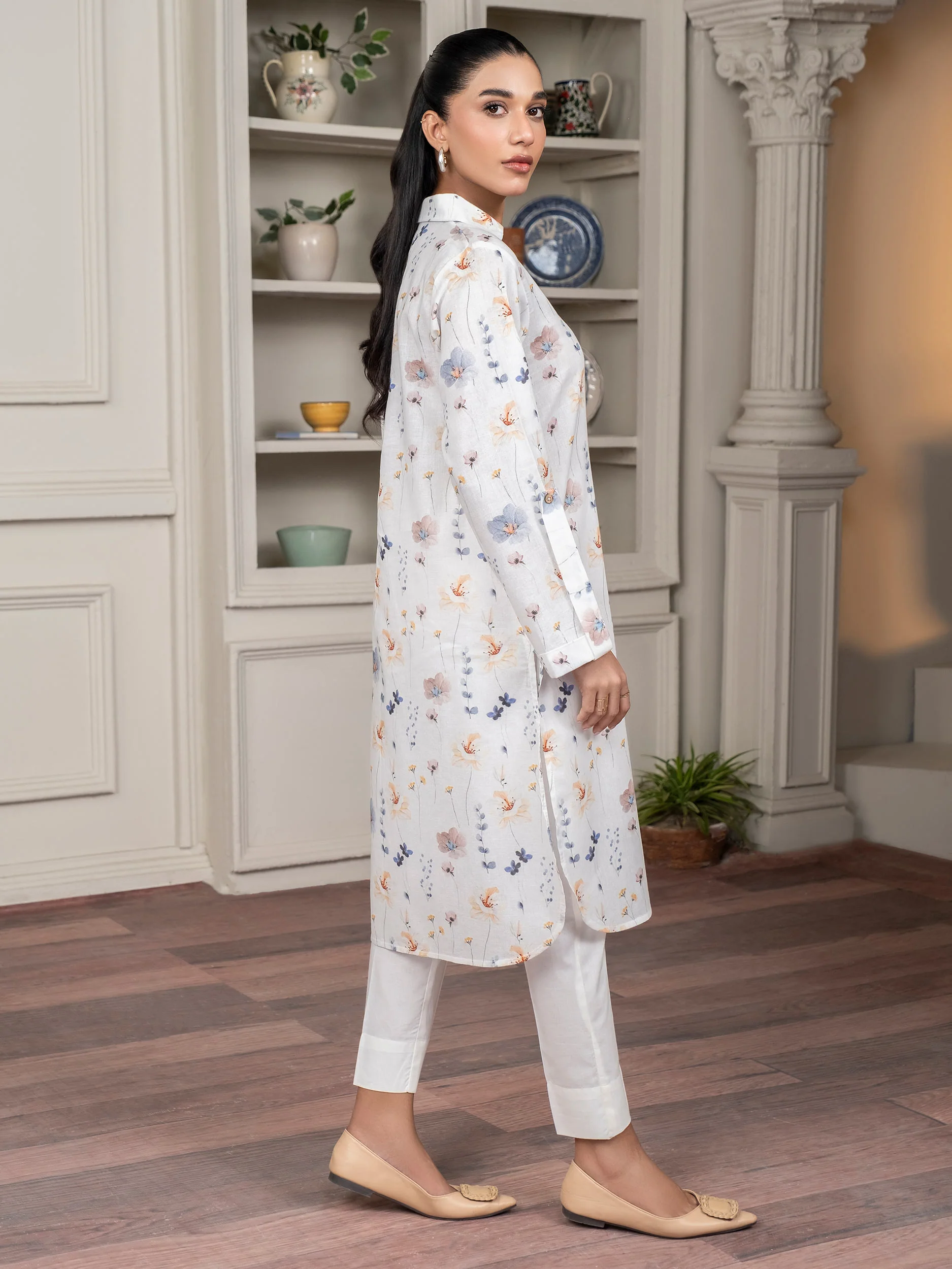 Khaddar Shirt-Printed (Unstitched) - Image 4